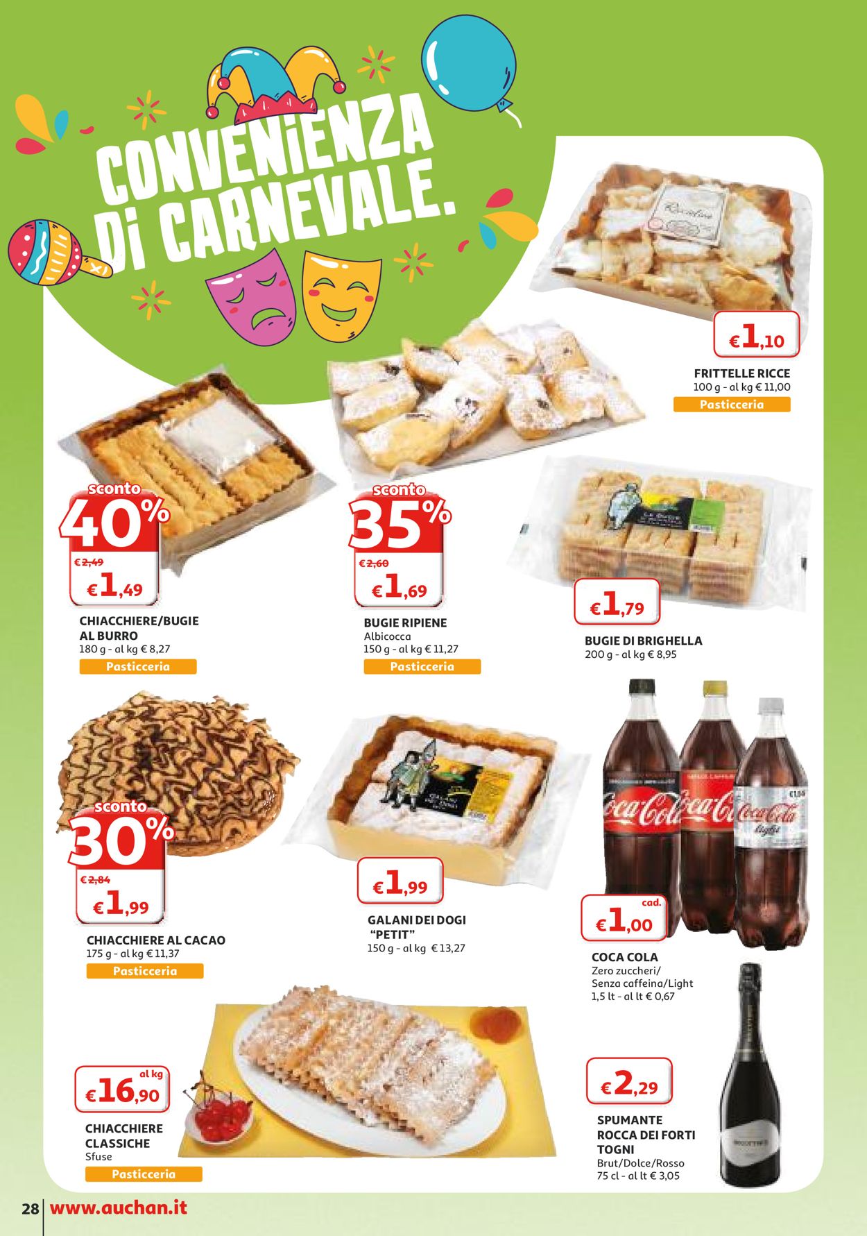 Volantino Auchan - Offerte 06/02-16/02/2020 (Pagina 28)