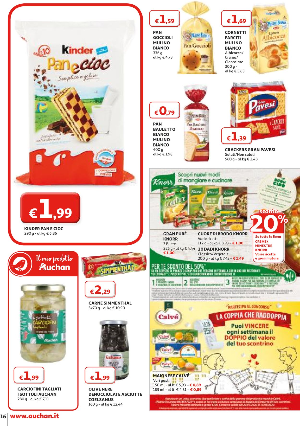 Volantino Auchan - Offerte 17/02-26/02/2020 (Pagina 16)