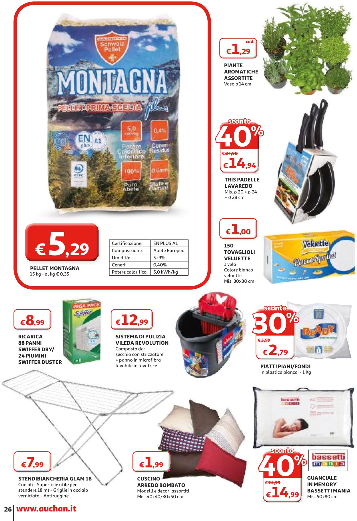 Volantino Auchan - Offerte 17/02-26/02/2020 (Pagina 26)