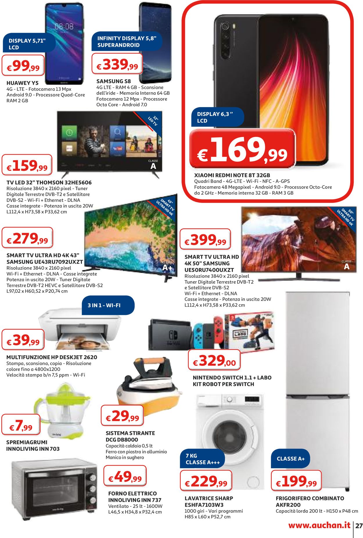 Volantino Auchan - Offerte 17/02-26/02/2020 (Pagina 27)
