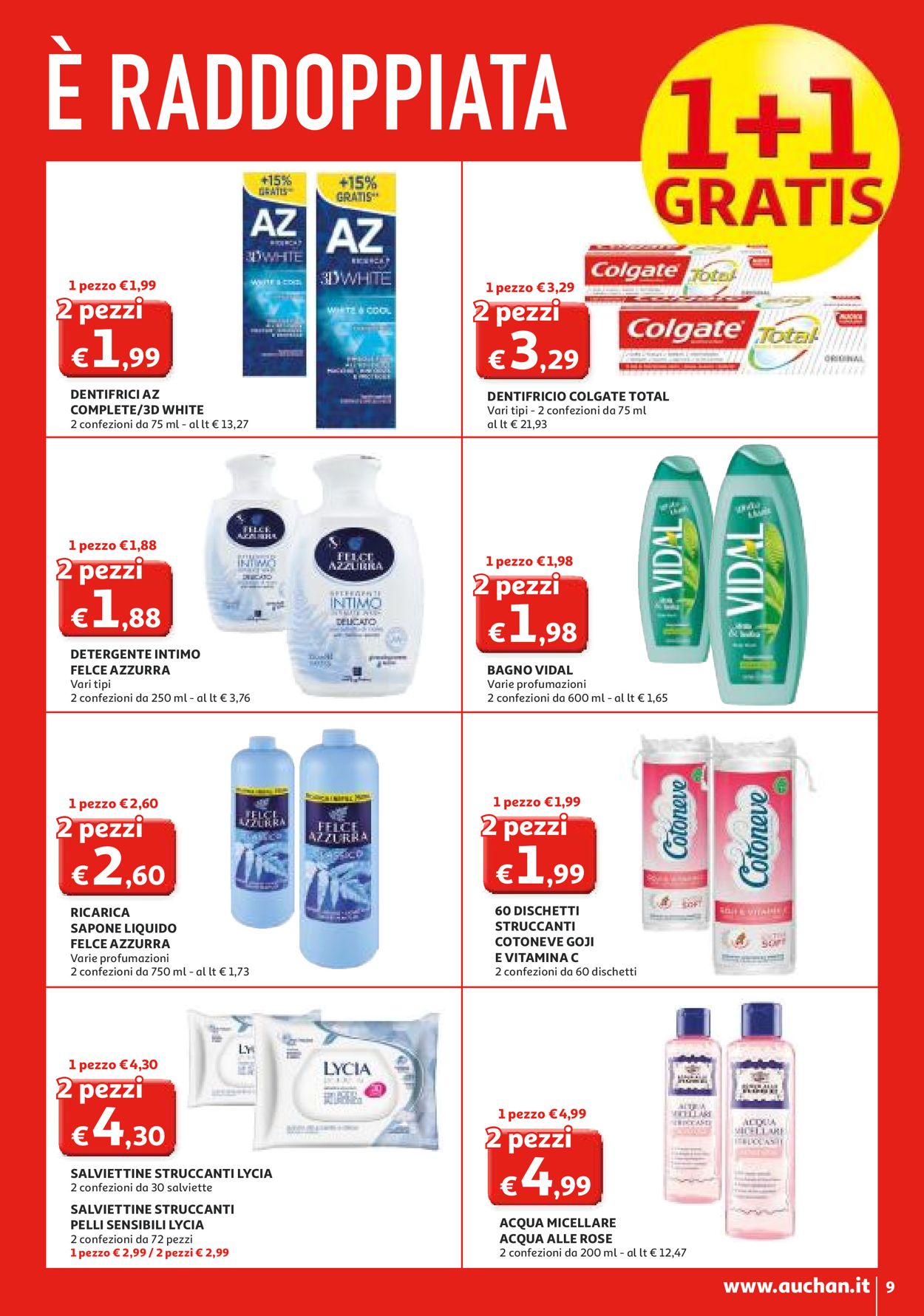 Volantino Auchan - Offerte 27/02-08/03/2020 (Pagina 9)