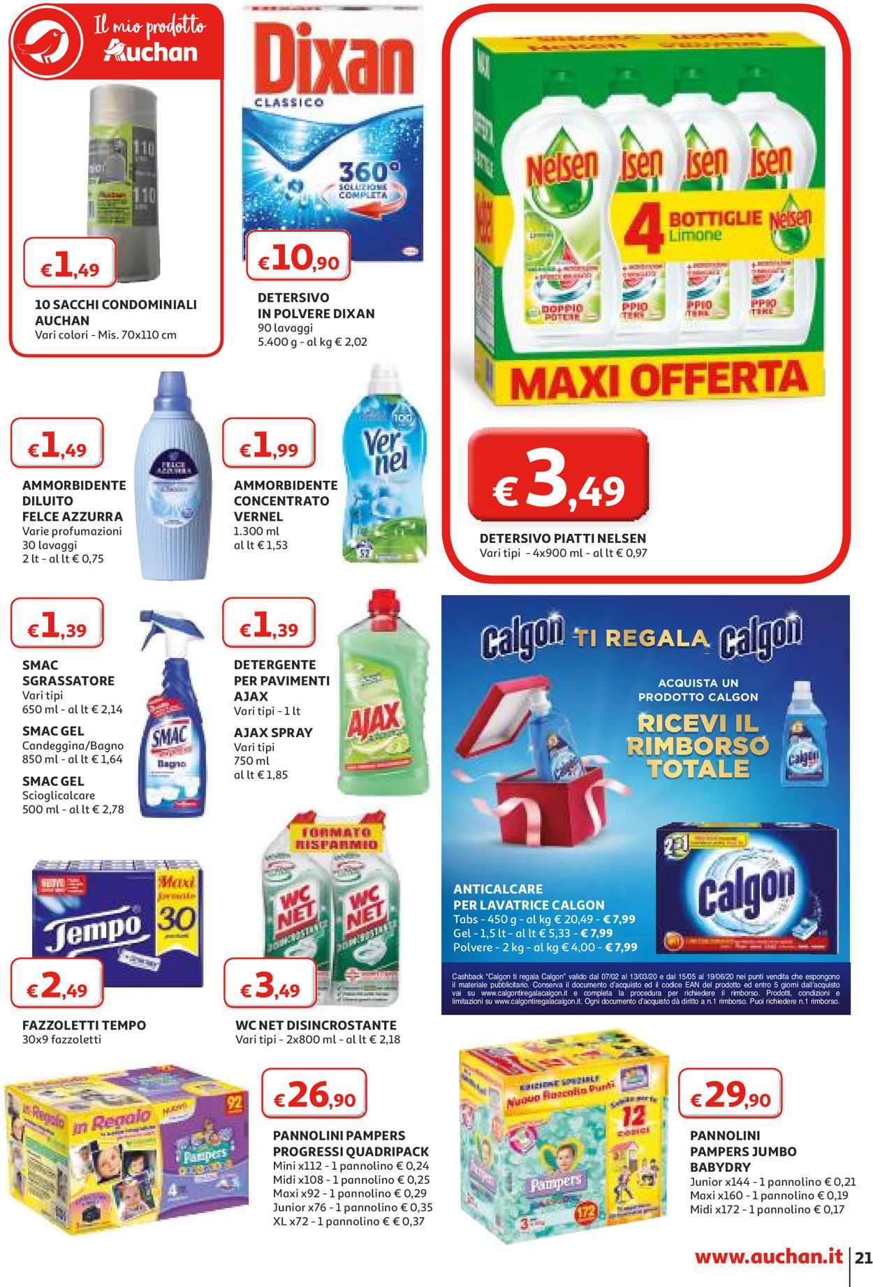 Volantino Auchan - Offerte 27/02-08/03/2020 (Pagina 21)