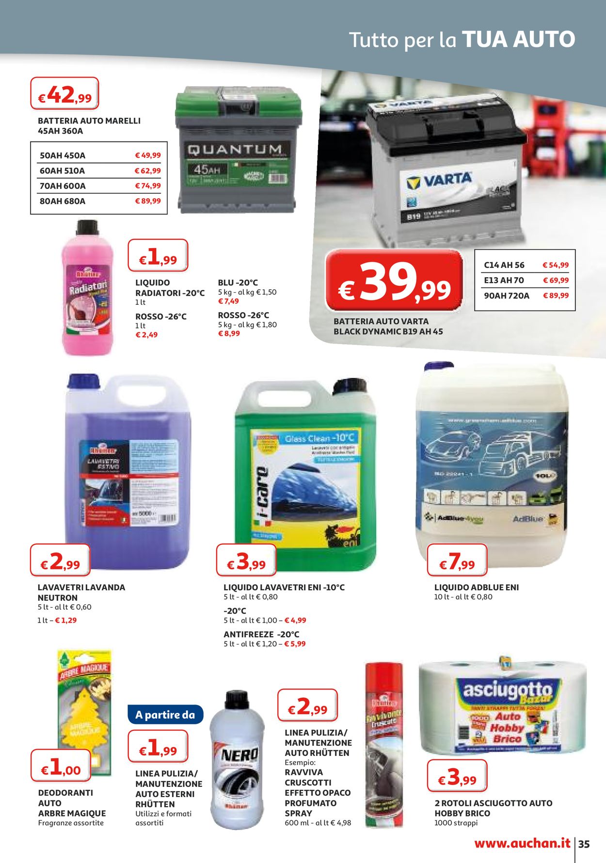 Volantino Auchan - Offerte 27/02-08/03/2020 (Pagina 35)