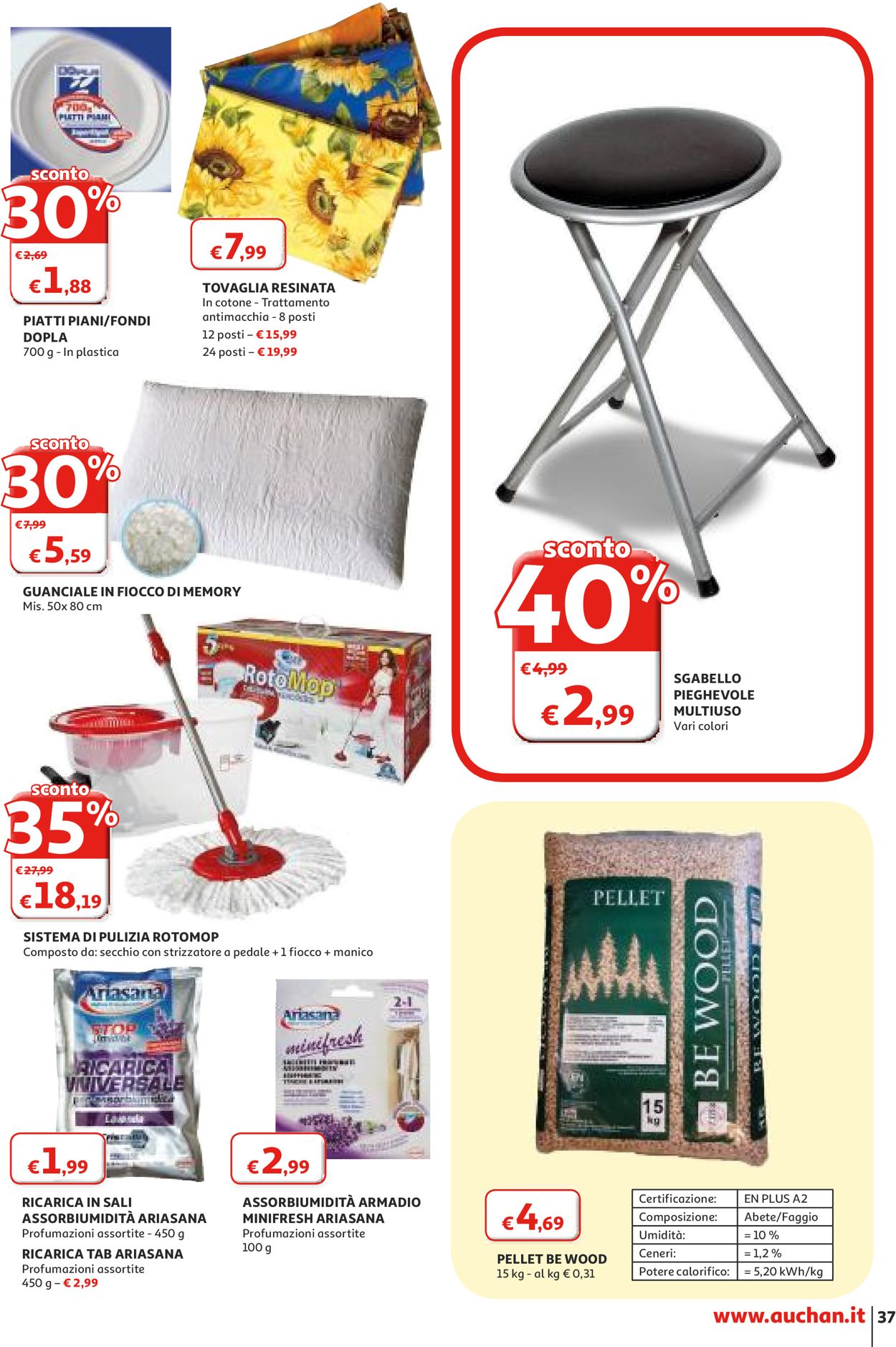 Volantino Auchan - Offerte 27/02-08/03/2020 (Pagina 37)