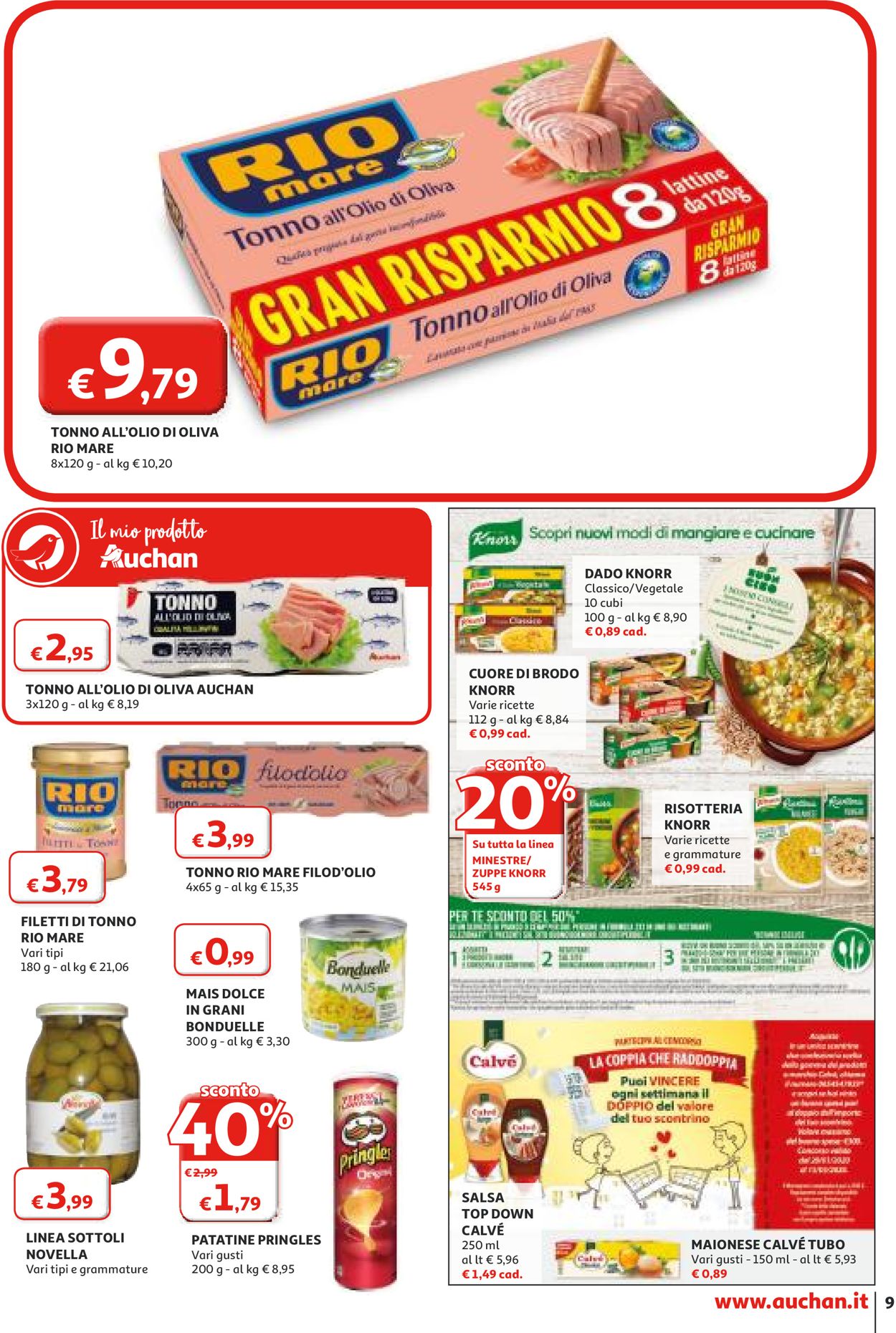 Volantino Auchan - Offerte 09/03-19/03/2020 (Pagina 9)
