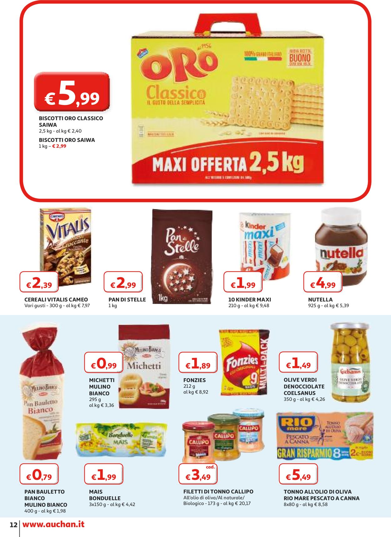 Volantino Auchan - Offerte 20/03-29/03/2020 (Pagina 12)