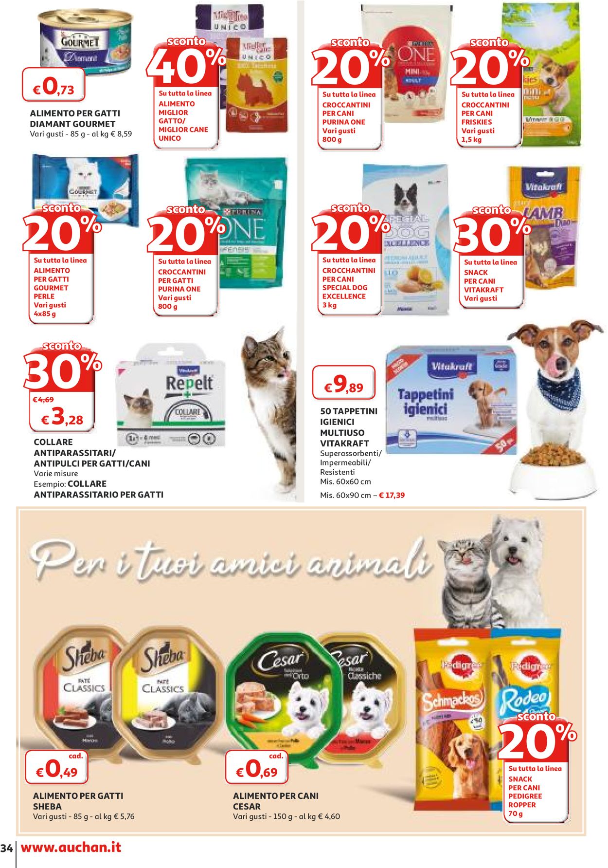 Volantino Auchan - Offerte 20/03-29/03/2020 (Pagina 34)