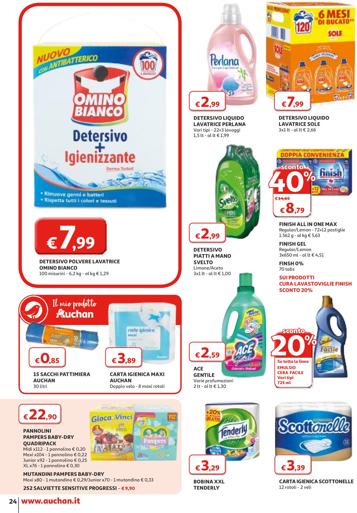 Volantino Auchan - Offerte 14/04-22/04/2020 (Pagina 24)