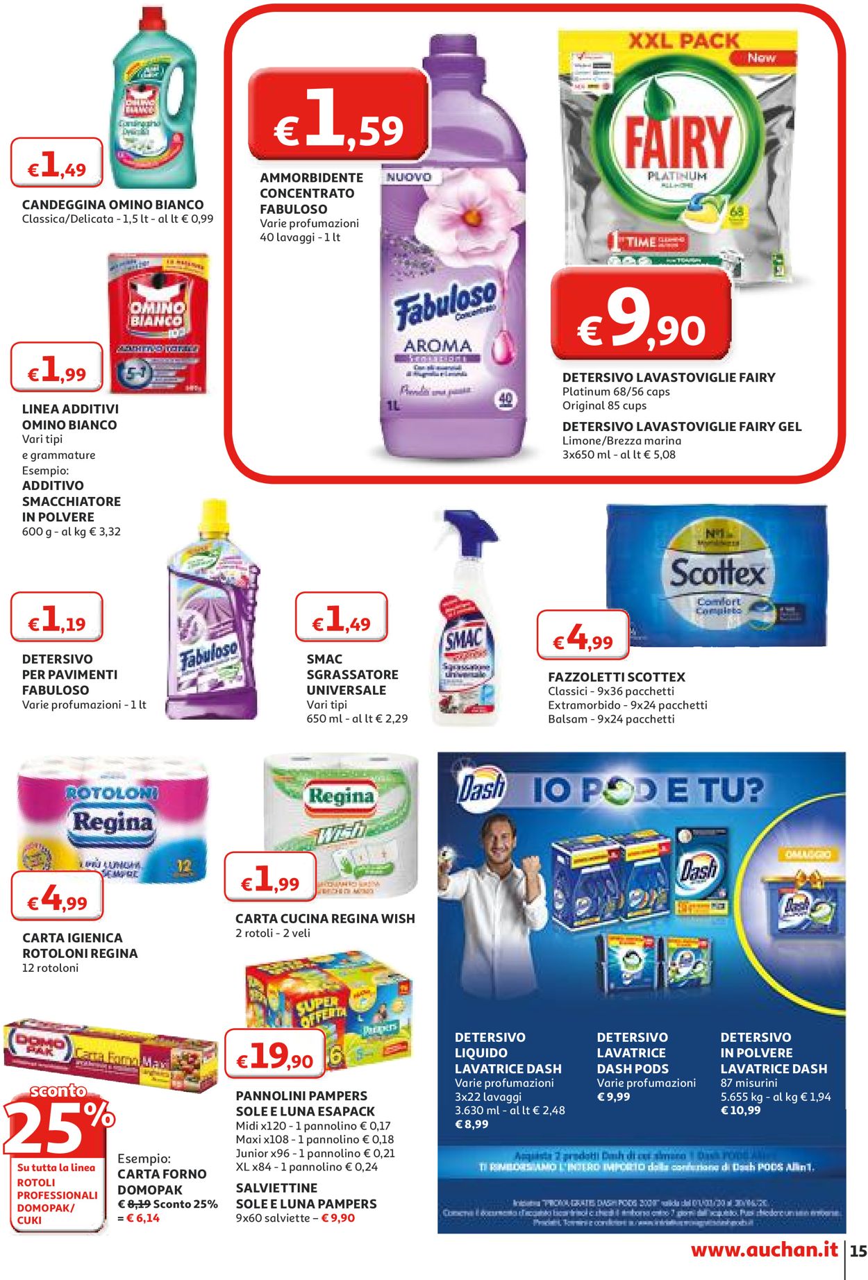 Volantino Auchan - Offerte 23/04-06/05/2020 (Pagina 15)