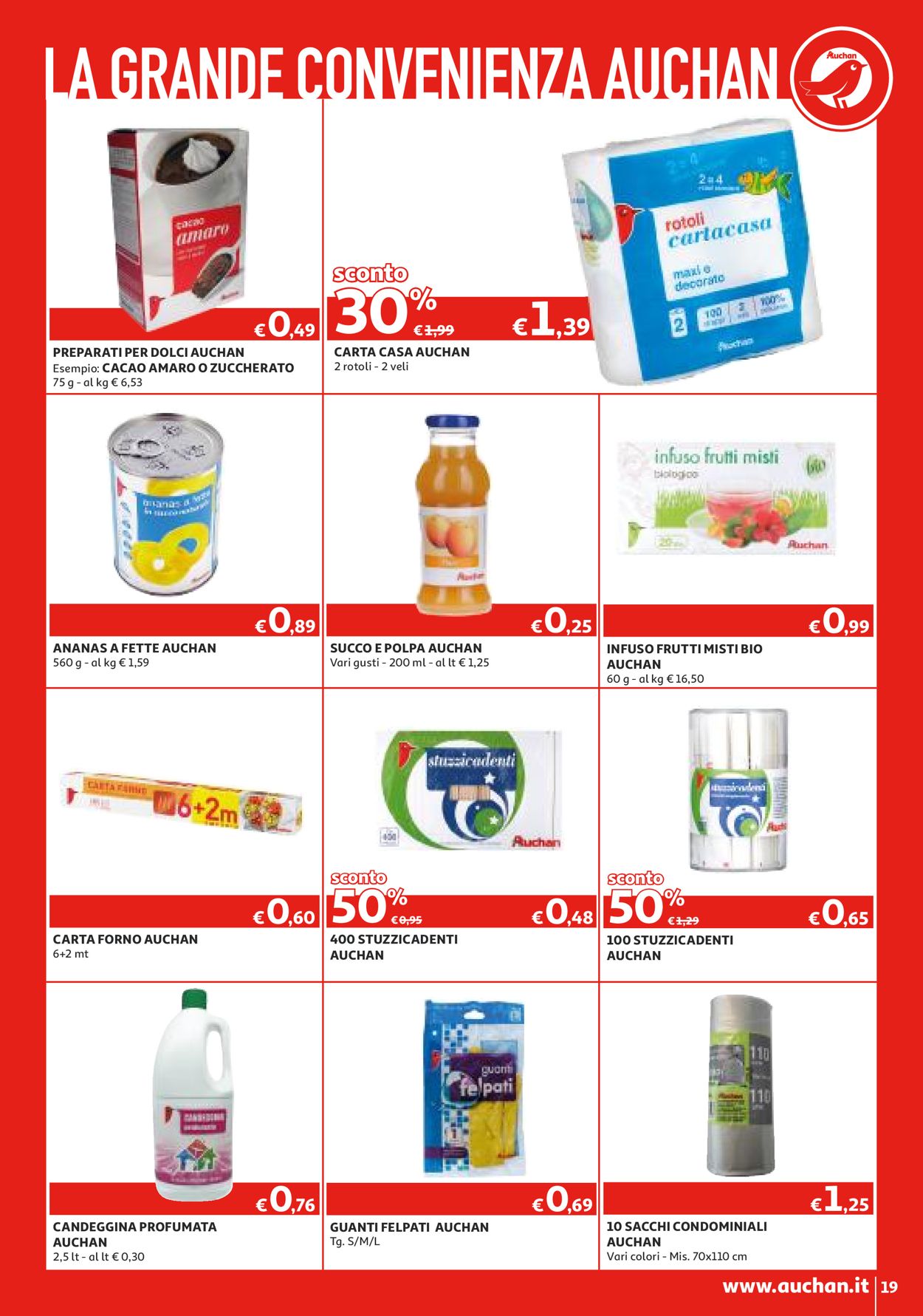 Volantino Auchan - Offerte 23/04-06/05/2020 (Pagina 19)
