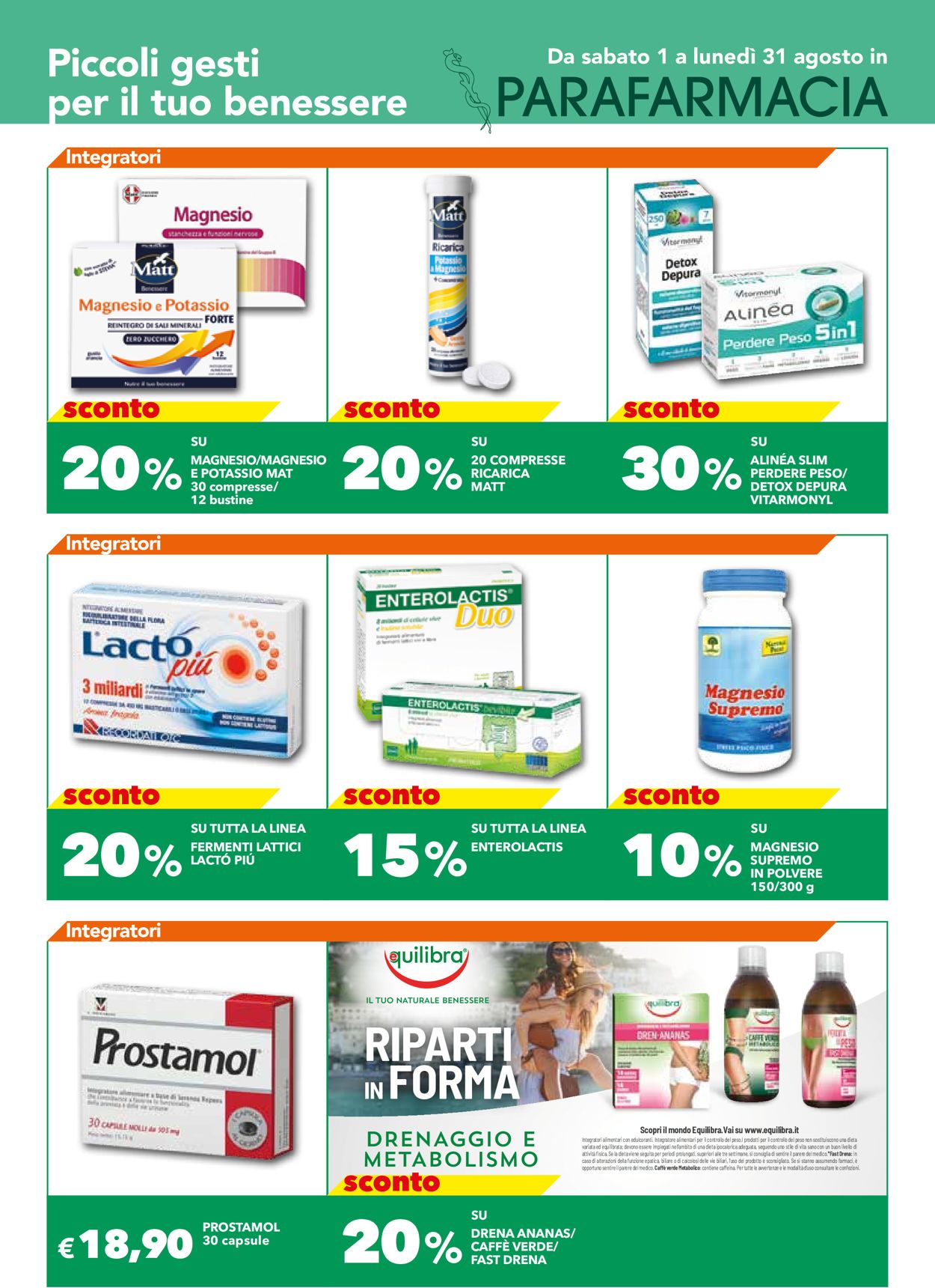 Volantino Auchan - Offerte 01/08-31/08/2020 (Pagina 2)