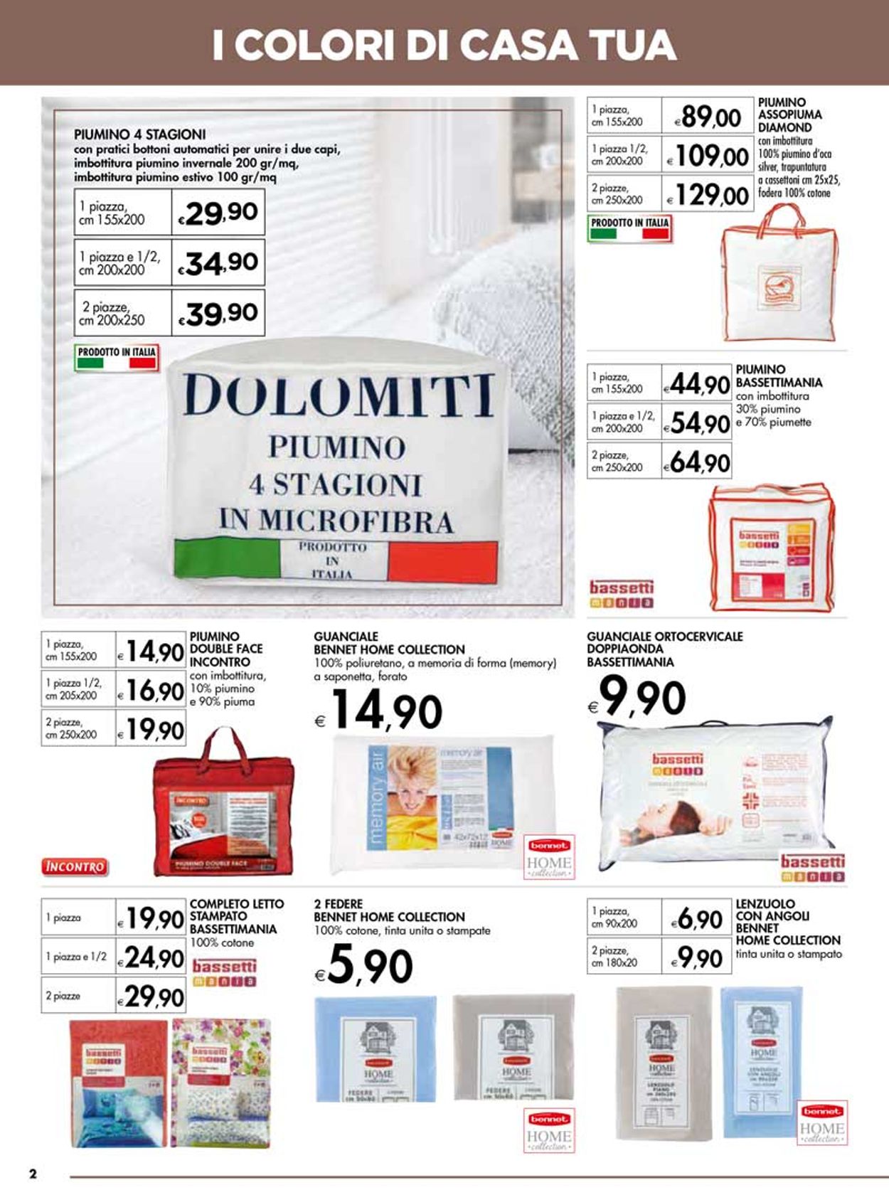 Volantino bennet - Offerte 24/10-06/11/2019 (Pagina 2)