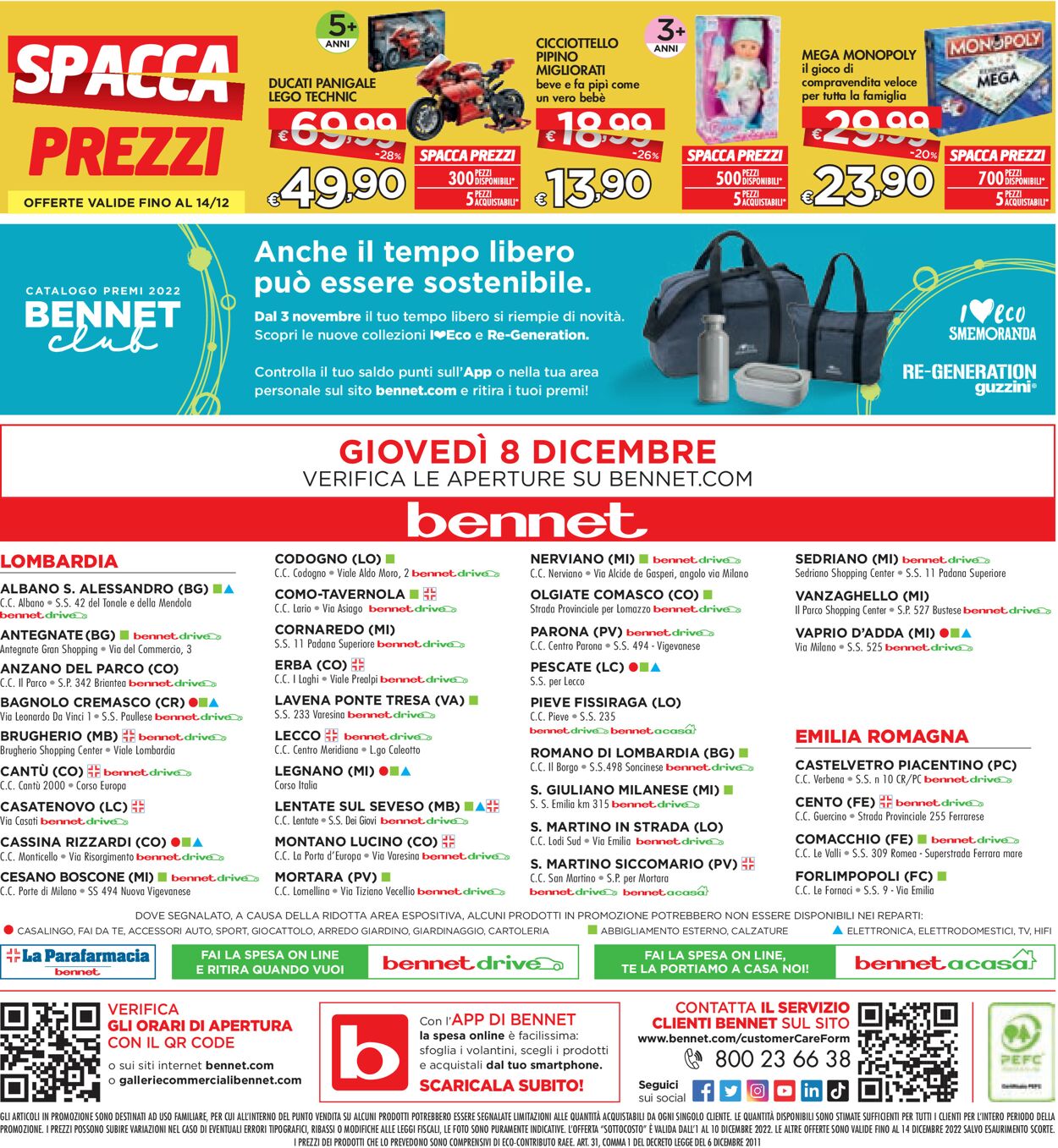 Volantino bennet - Offerte 01/12-10/12/2022 (Pagina 38)