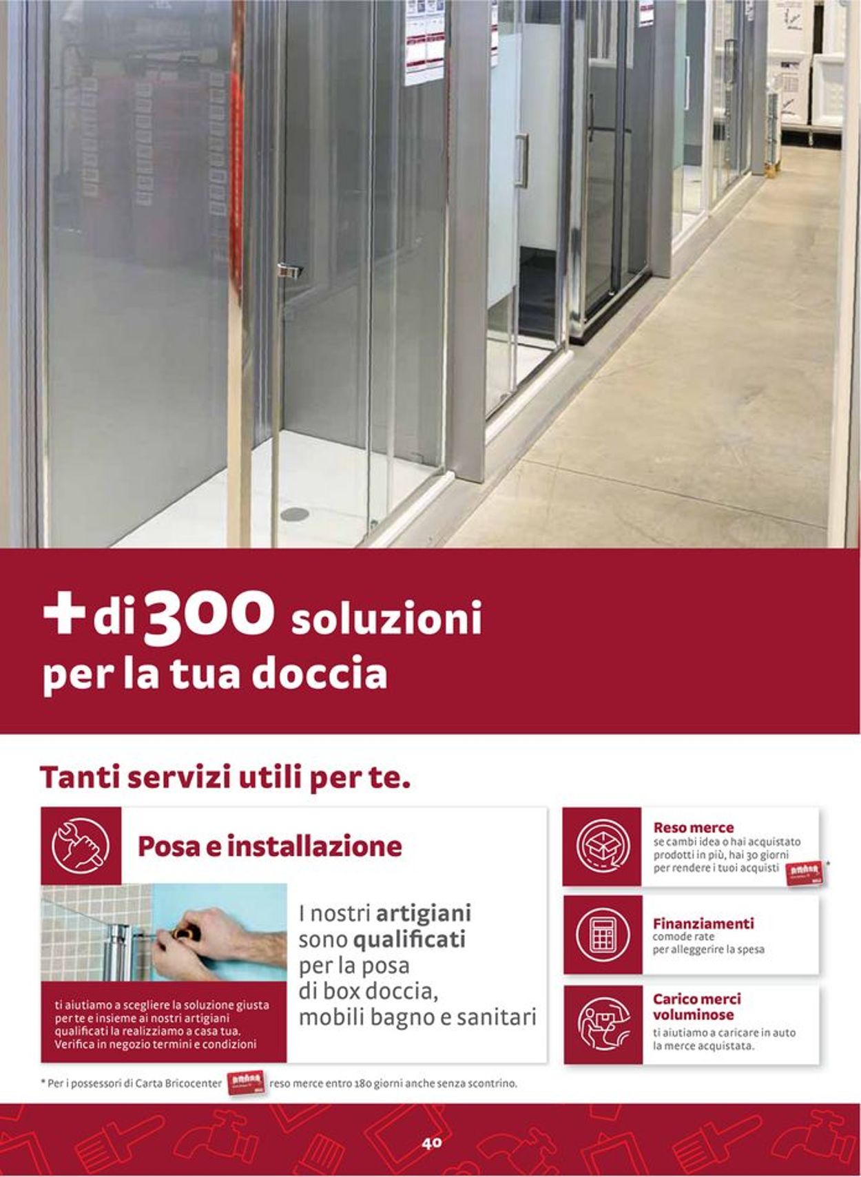 Volantino Bricocenter - Offerte 09/07-01/08/2021 (Pagina 40)