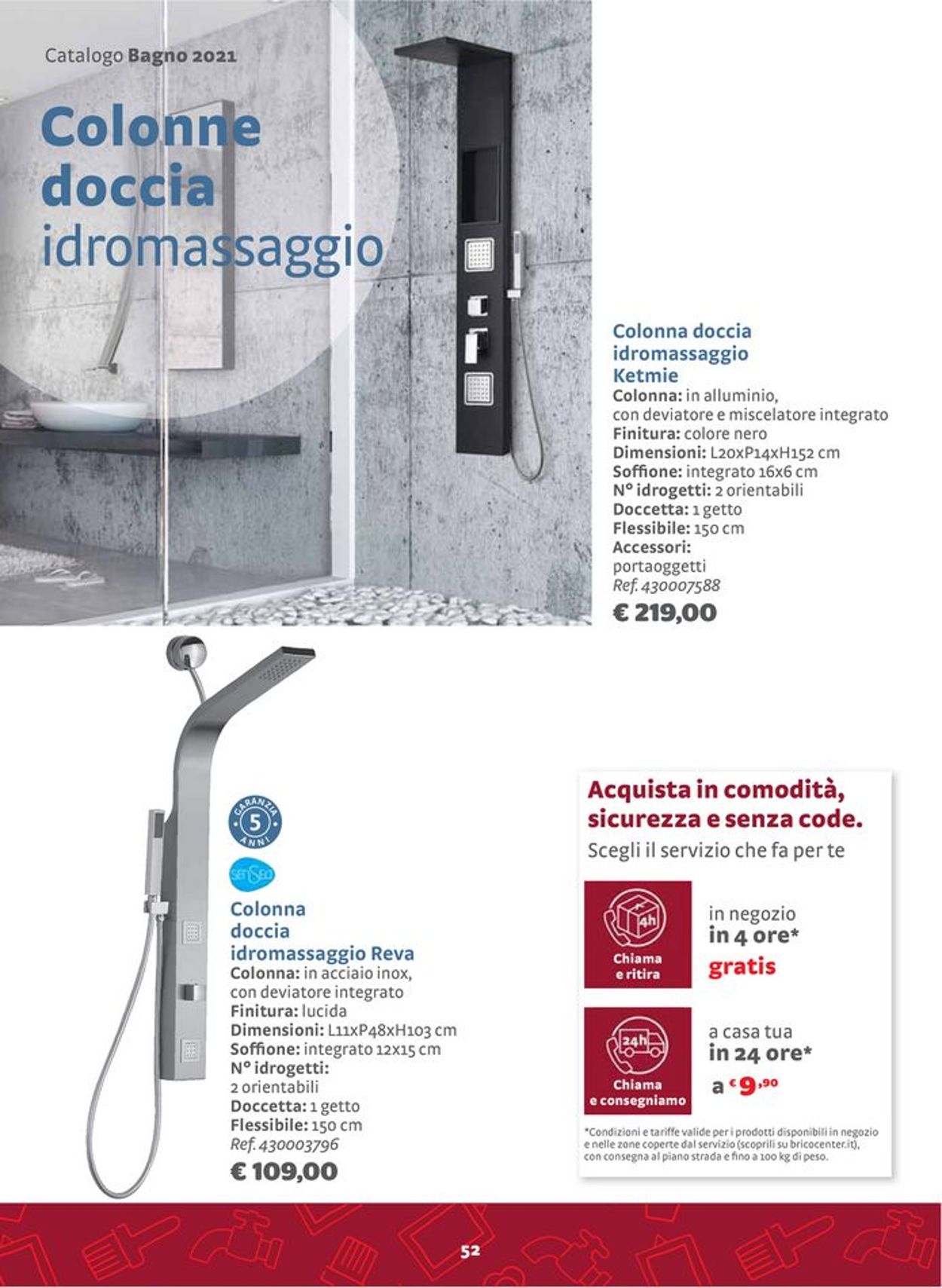 Volantino Bricocenter - Offerte 09/07-01/08/2021 (Pagina 52)