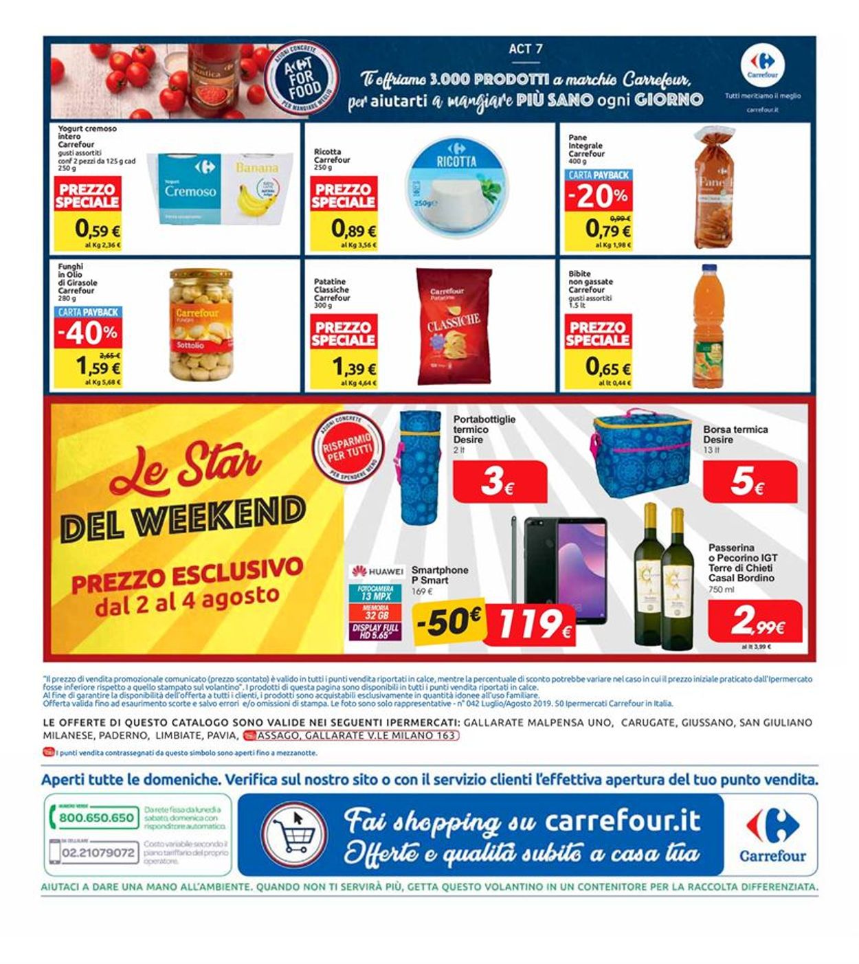 Volantino Carrefour - Offerte 30/07-07/08/2019 (Pagina 24)