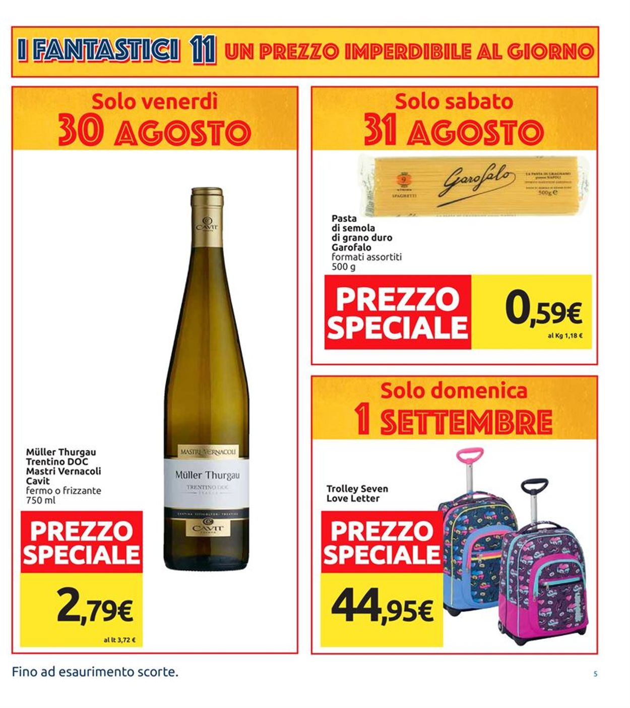 Volantino Carrefour - Offerte 22/08-01/09/2019 (Pagina 5)