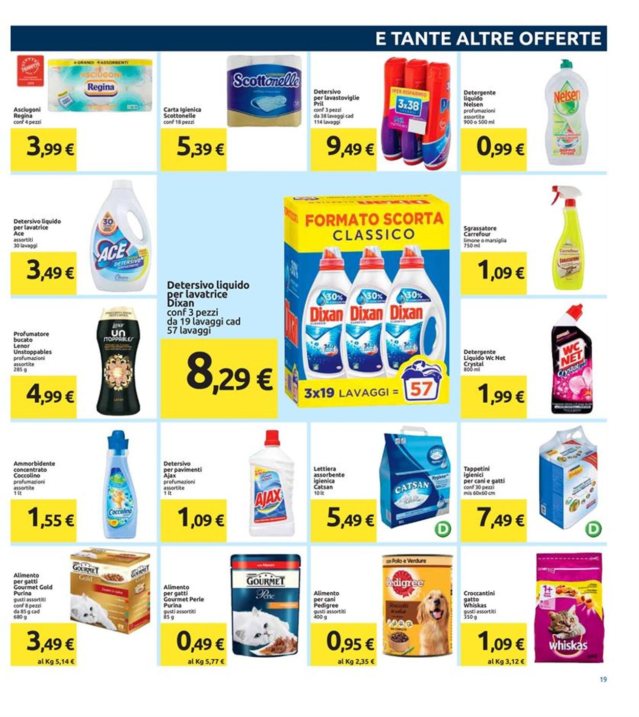 Volantino Carrefour - Offerte 22/08-01/09/2019 (Pagina 19)