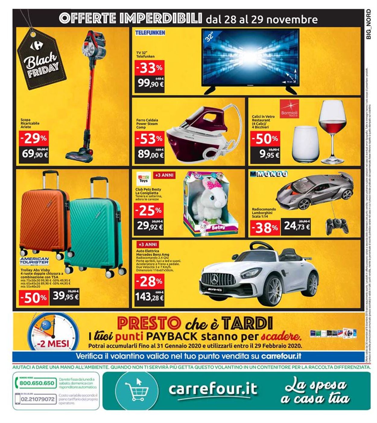 Volantino Carrefour BLACK FRIDAY 2019 - Offerte 30/11-08/12/2019 (Pagina 24)