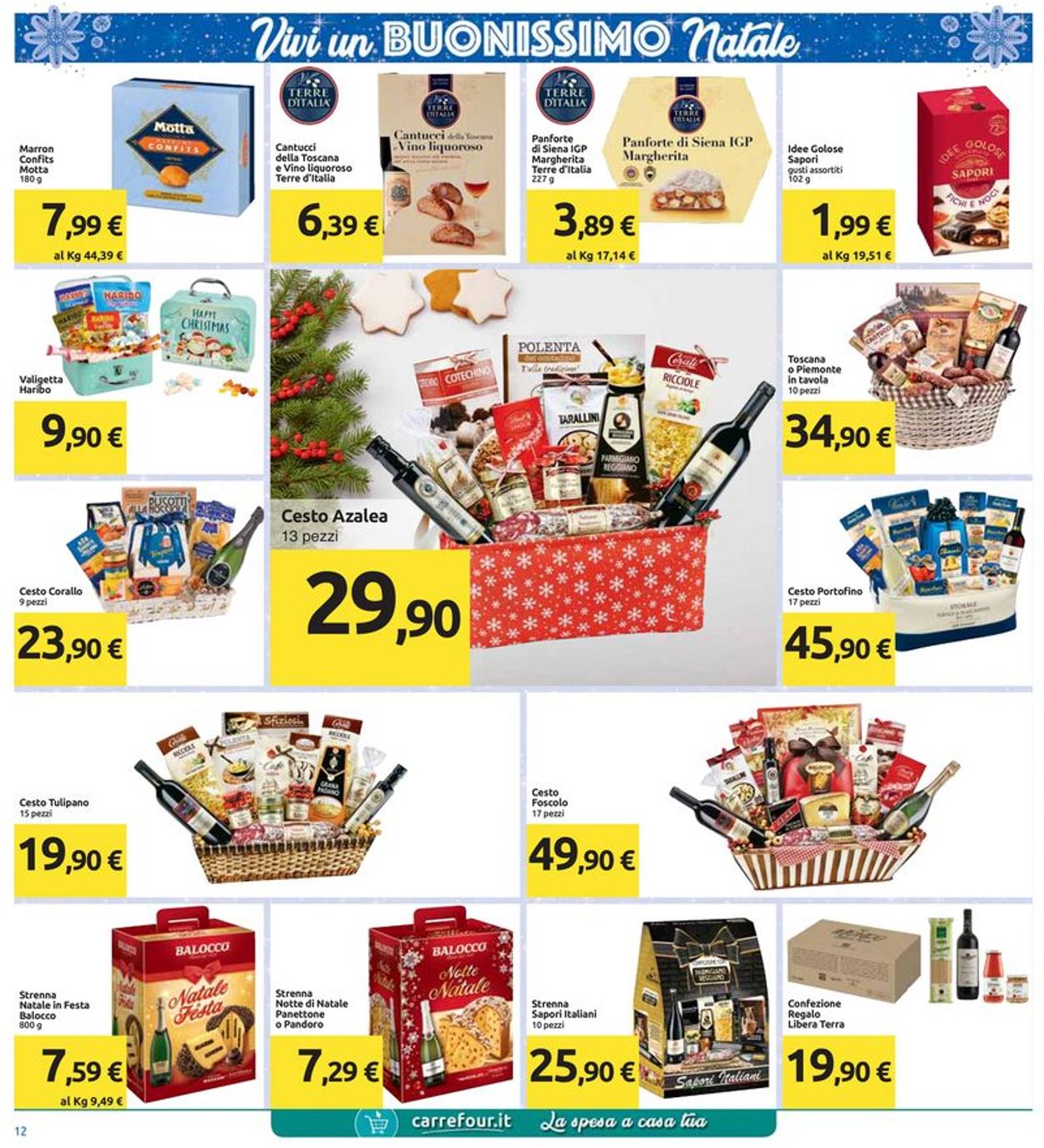 Volantino Il volantino natalizio di Carrefour - Offerte 10/12-01/01/2020 (Pagina 12)