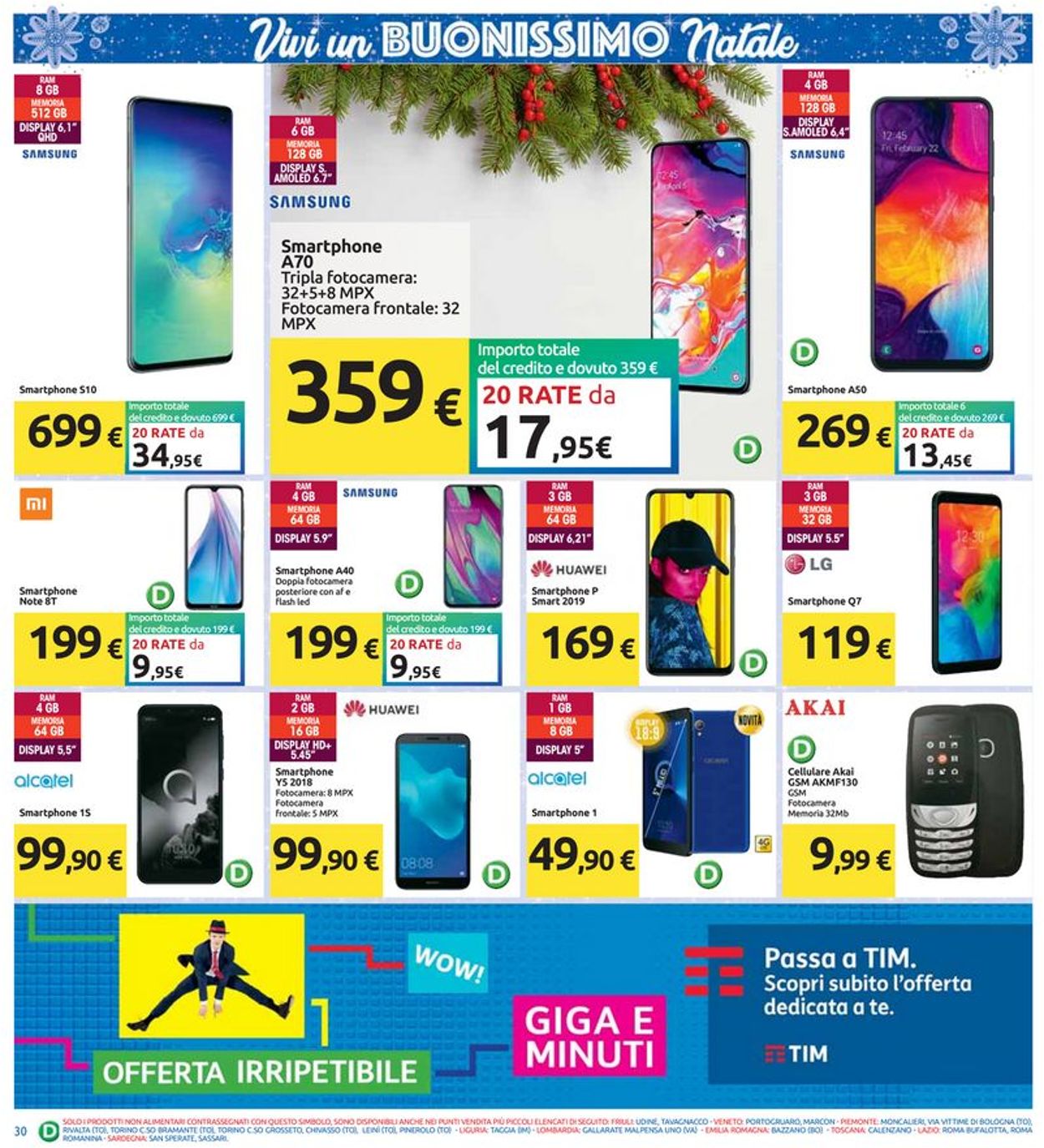 Volantino Il volantino natalizio di Carrefour - Offerte 10/12-01/01/2020 (Pagina 30)