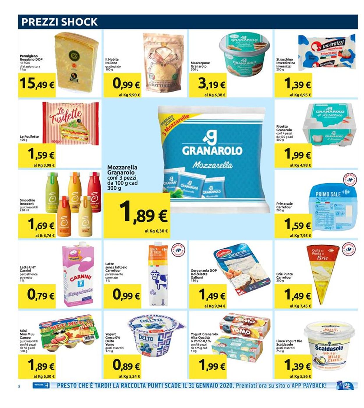 Volantino Carrefour - Offerte 21/01-29/01/2020 (Pagina 8)