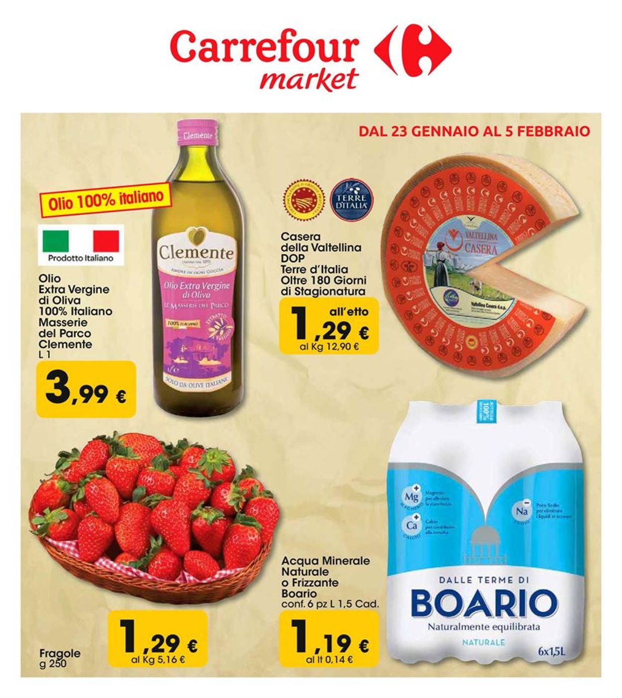 Volantino Carrefour - Offerte 23/01-05/02/2020