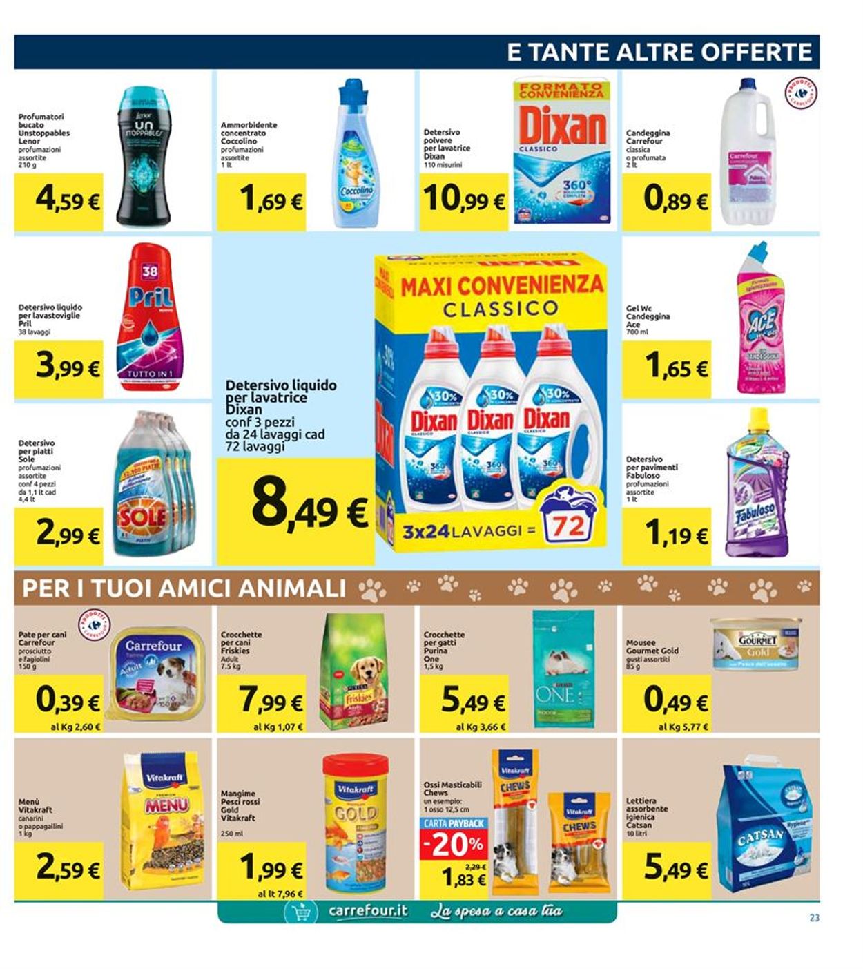 Volantino Carrefour - Offerte 30/01-06/02/2020 (Pagina 23)