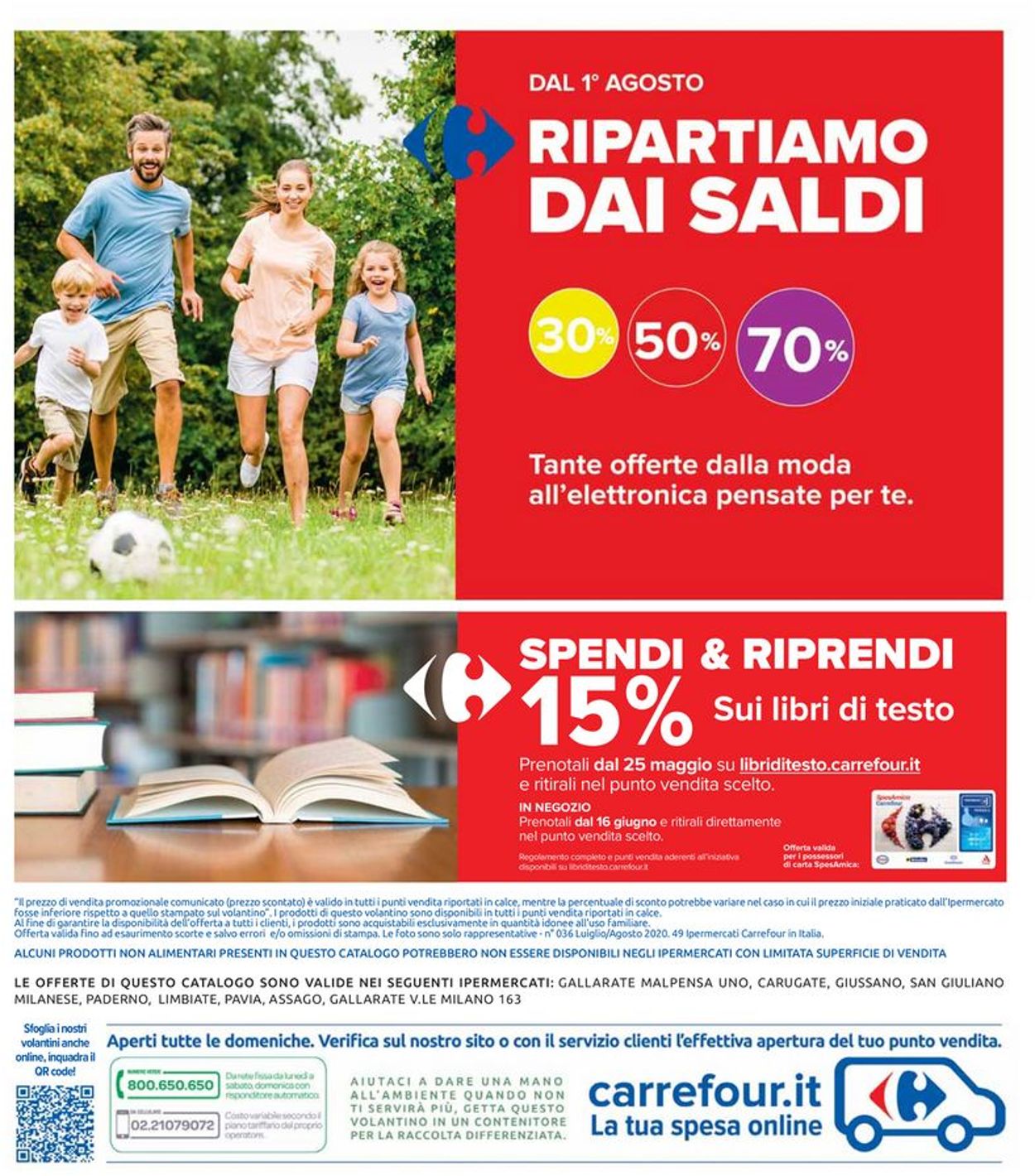 Volantino Carrefour - Offerte 28/07-06/08/2020 (Pagina 34)