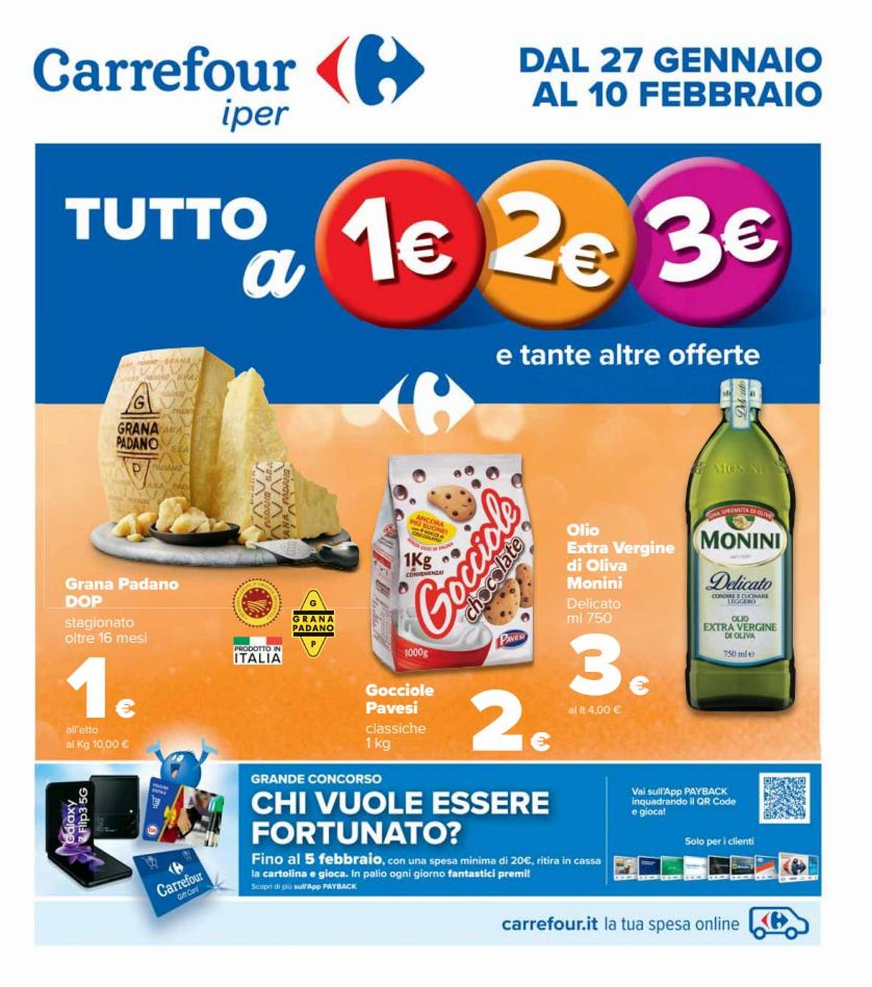Volantino Carrefour - Offerte 27/01-10/02/2022