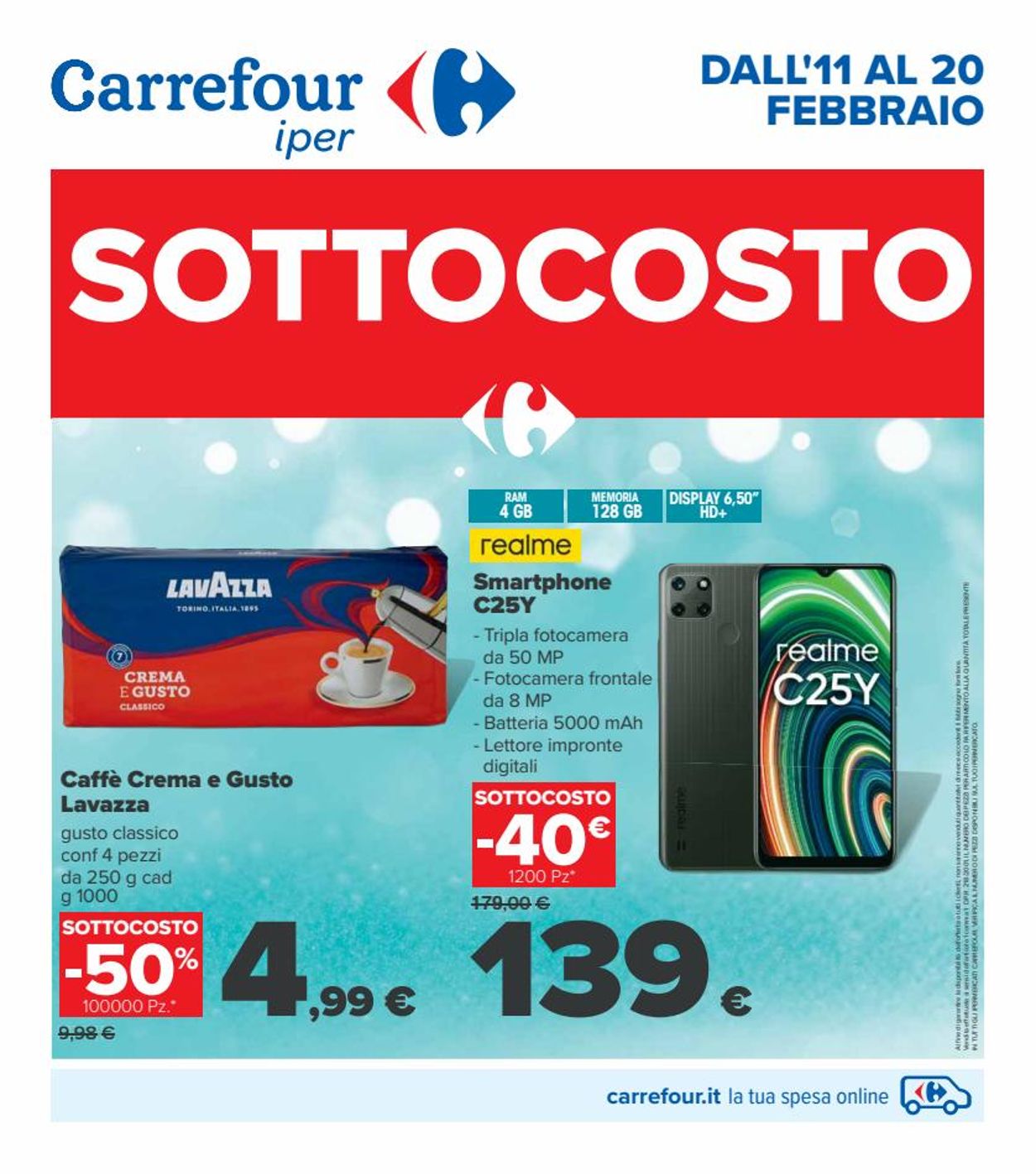 Volantino Carrefour - Offerte 11/02-20/02/2022