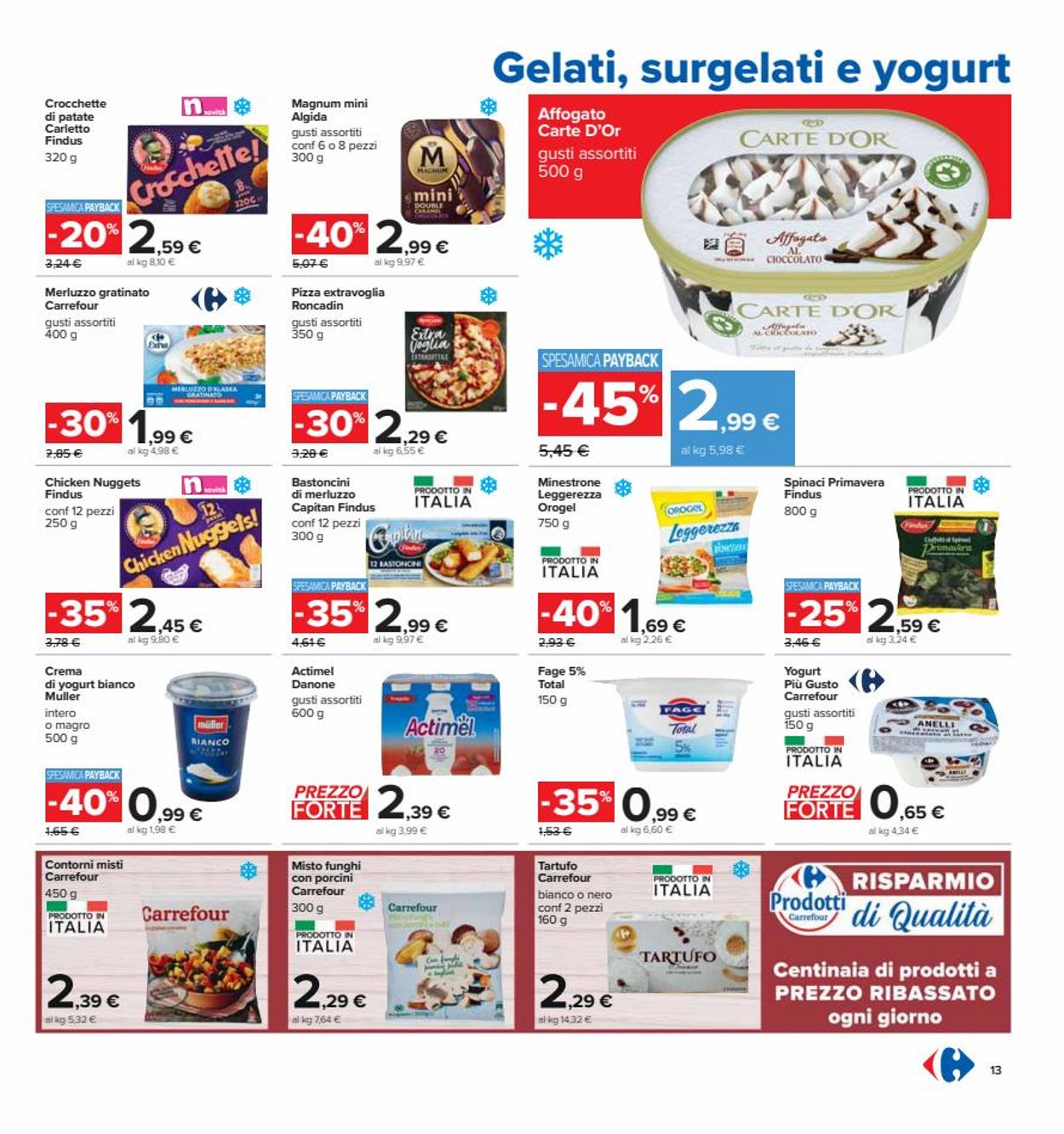 Volantino Carrefour - Offerte 23/08-01/09/2022 (Pagina 13)