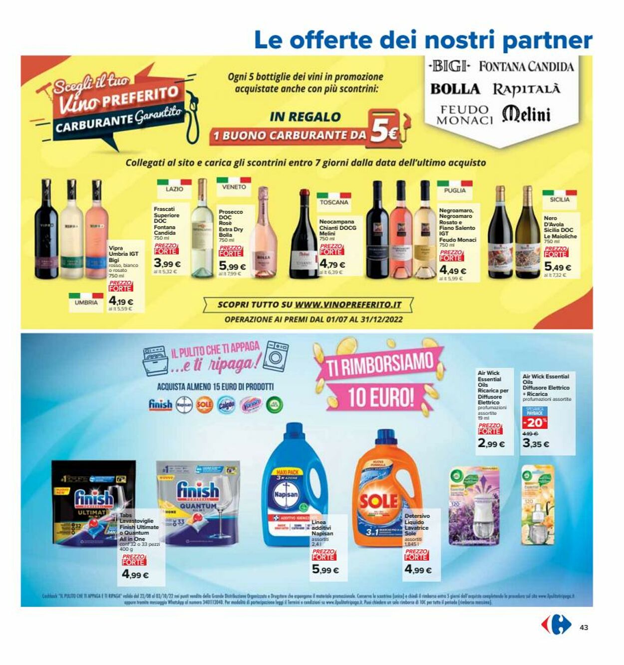 Volantino Carrefour - Offerte 12/09-25/09/2022 (Pagina 43)