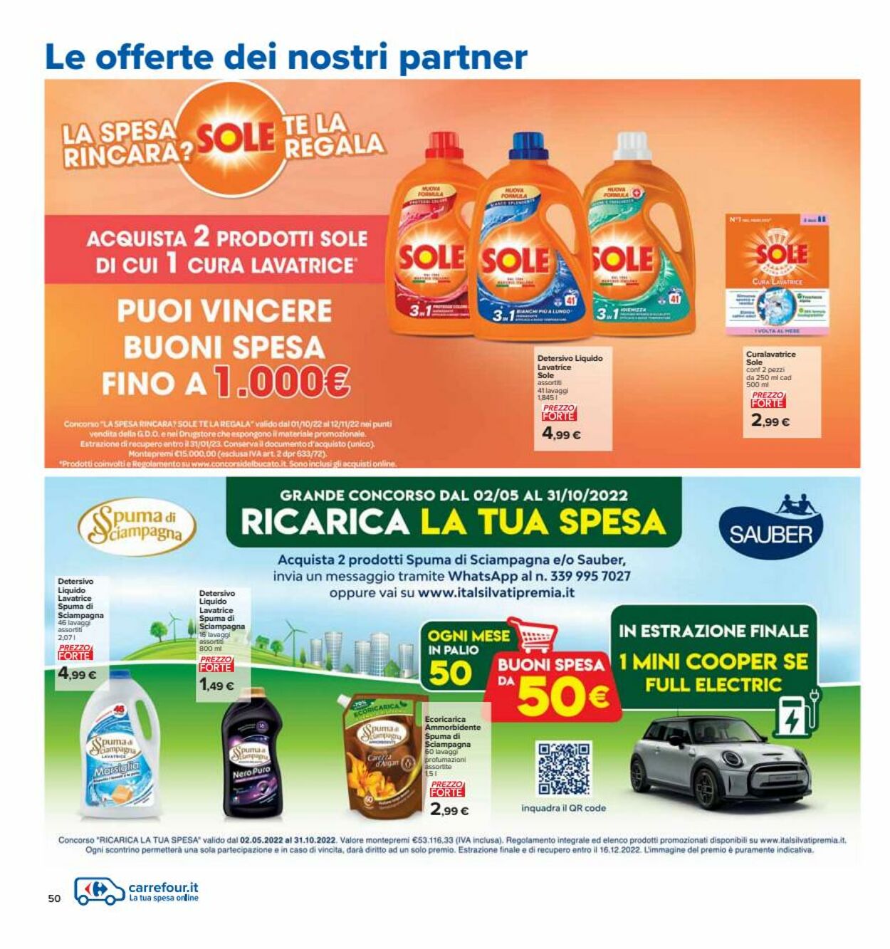 Volantino Carrefour - Offerte 06/10-16/10/2022 (Pagina 50)