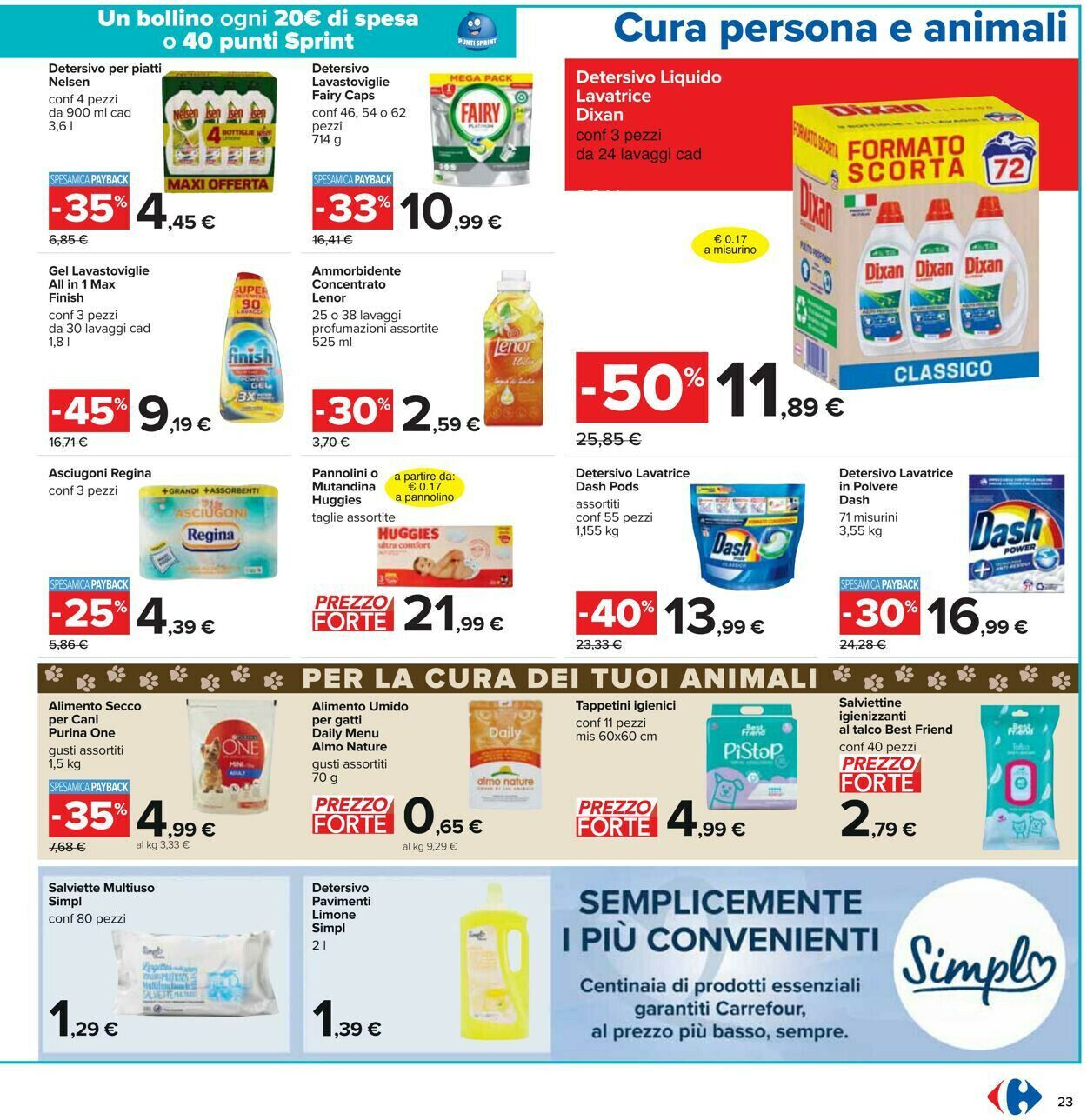Volantino Carrefour - Offerte 14/03-27/03/2023 (Pagina 23)