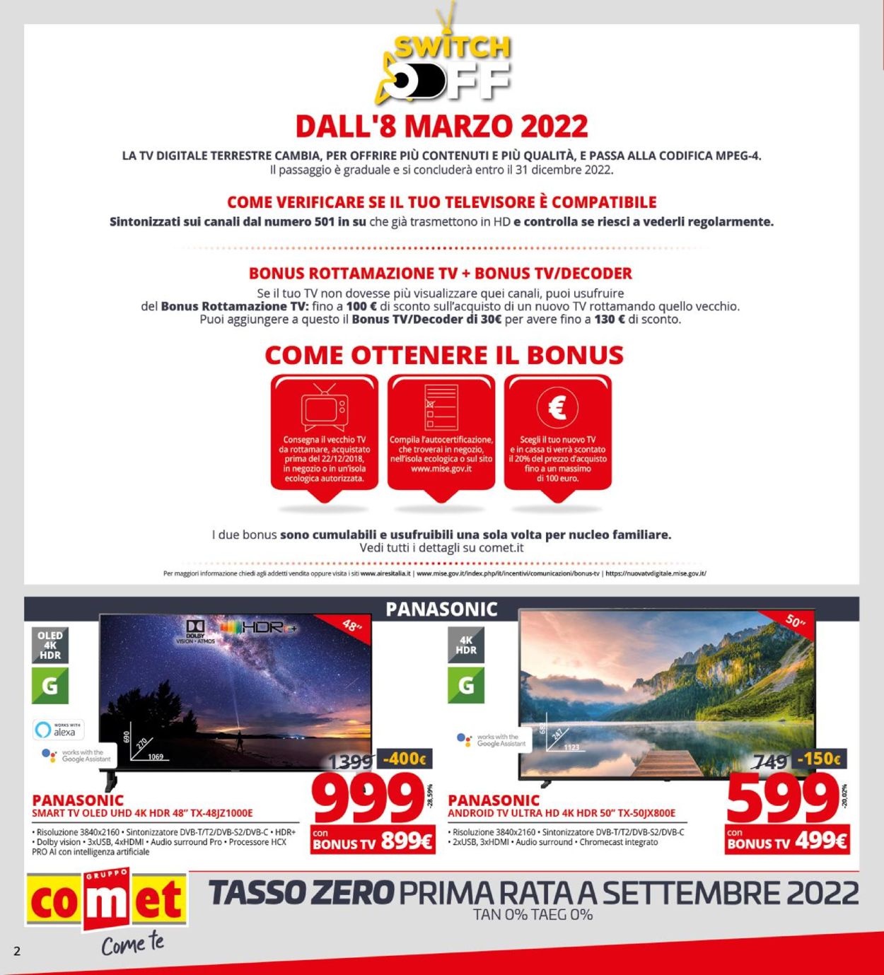 Volantino Comet - Offerte 03/03-16/03/2022 (Pagina 2)