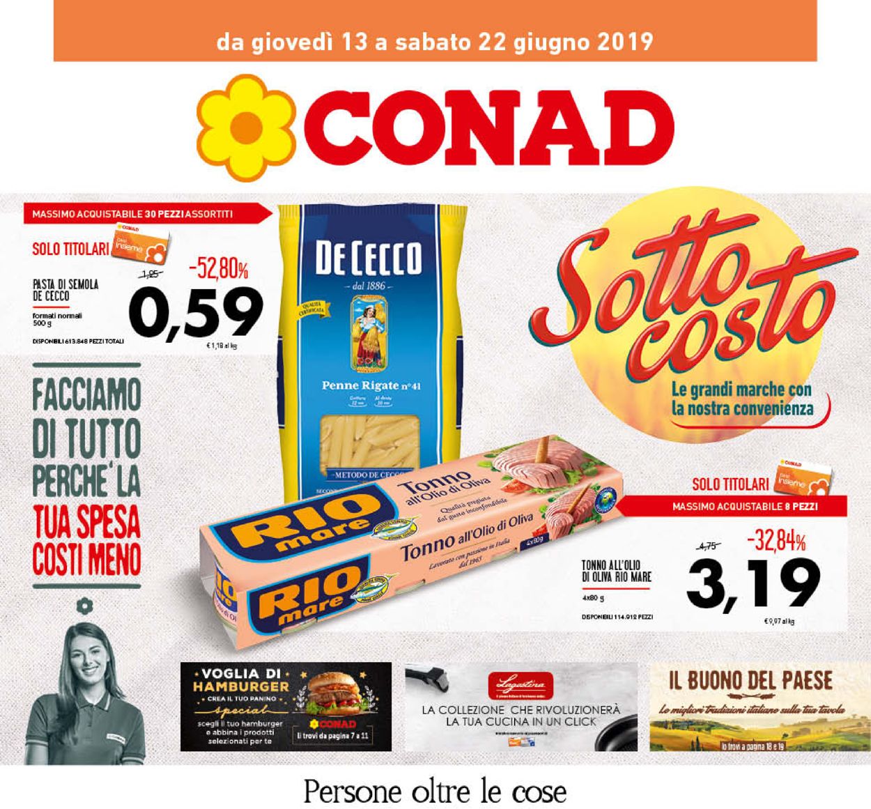 Volantino Conad - Offerte 13/06-22/06/2019