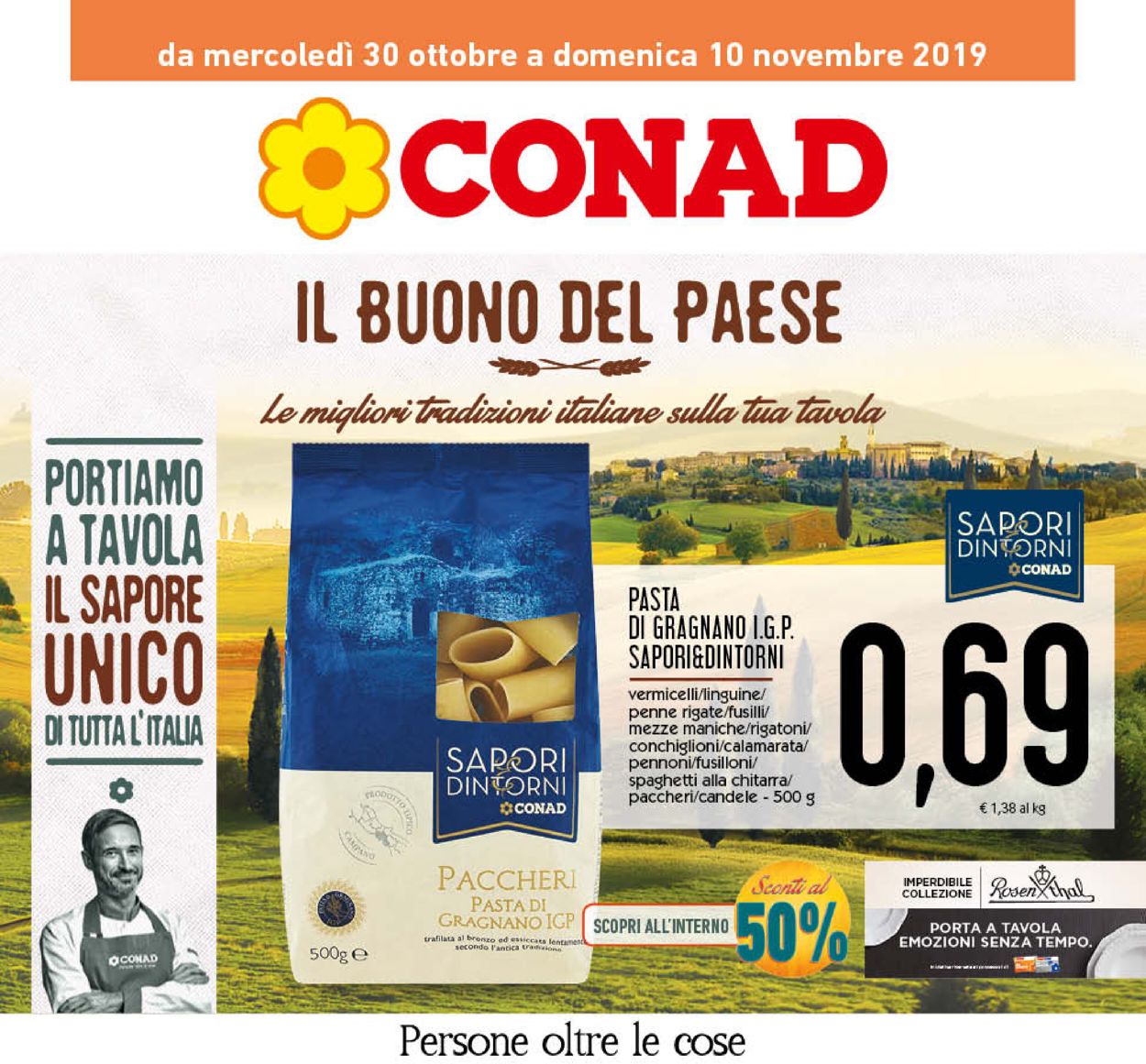 Volantino Conad - Offerte 30/10-10/11/2019