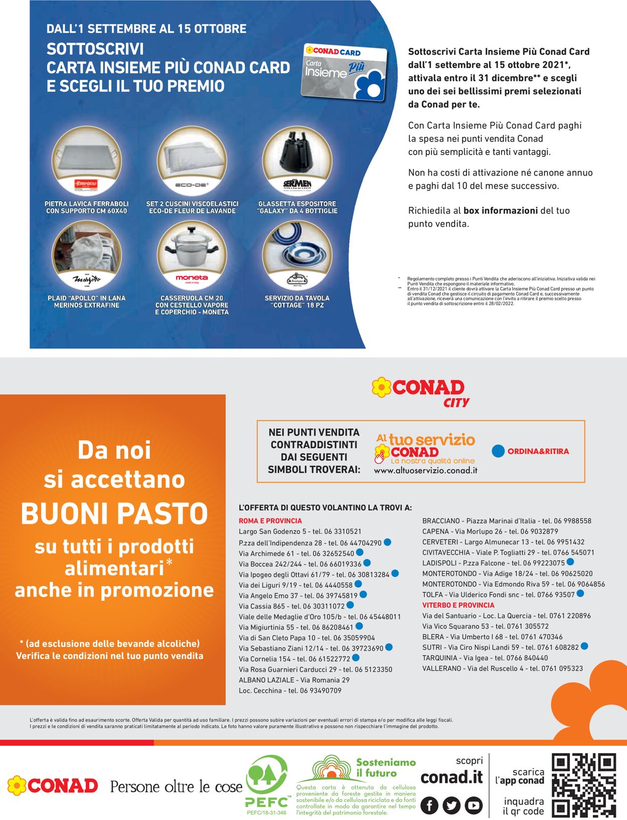 Volantino Conad - Offerte 25/08-05/09/2021 (Pagina 20)