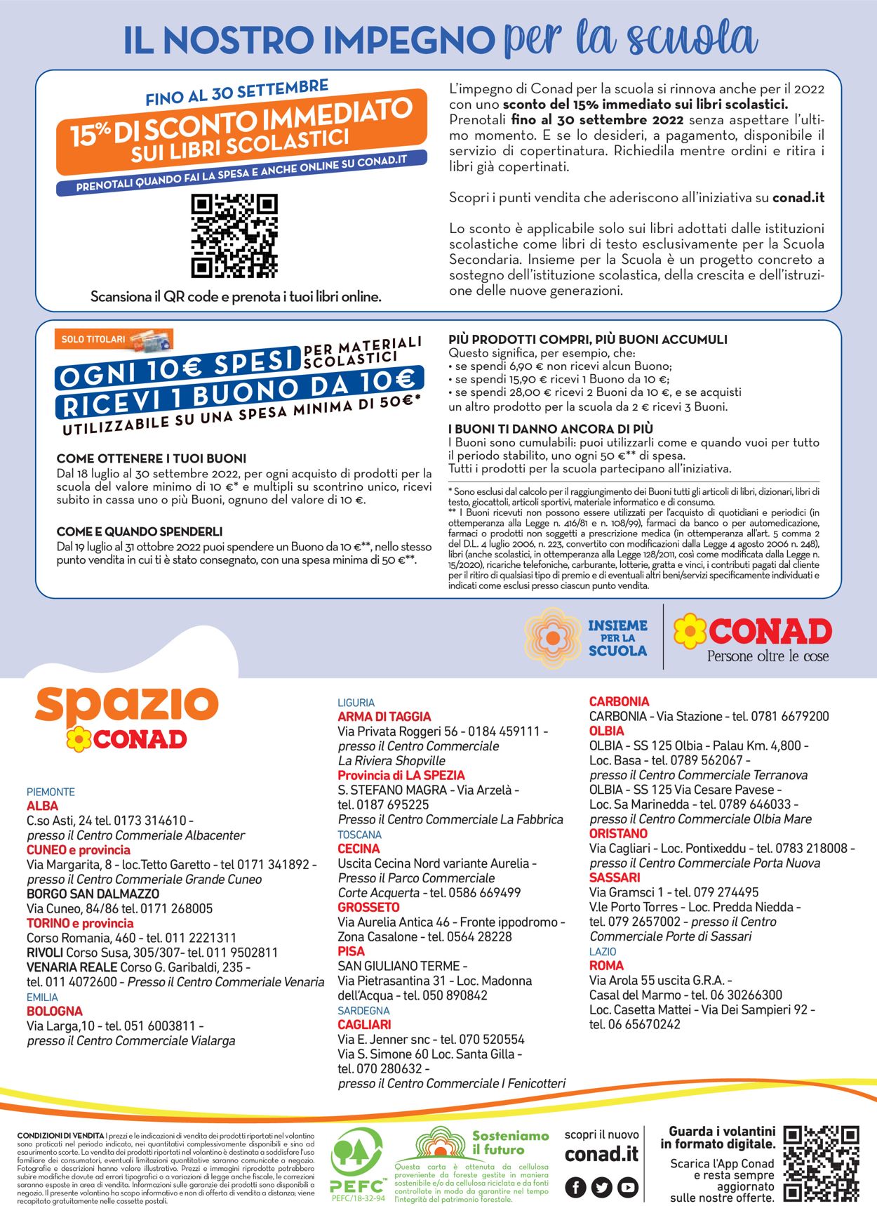 Volantino Conad - Offerte 18/08-30/09/2022 (Pagina 28)