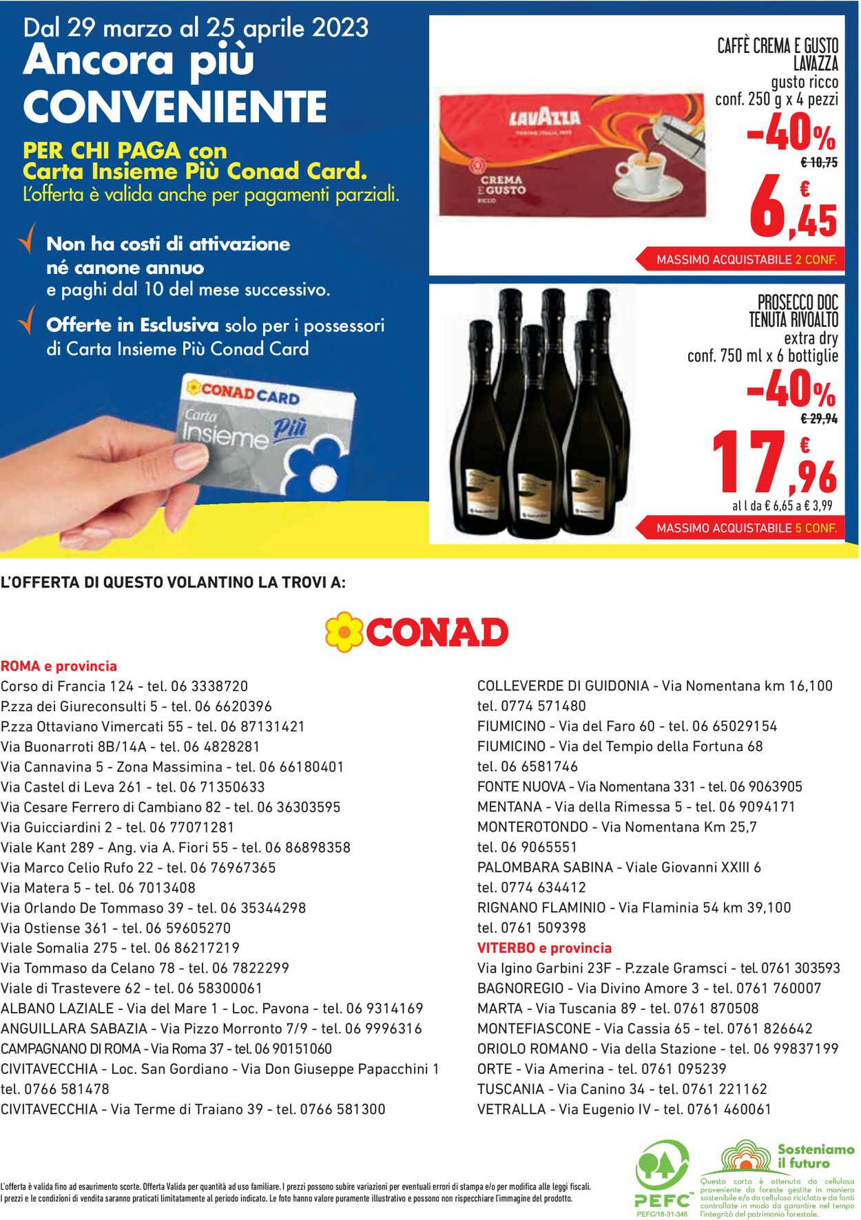 Volantino Conad - Offerte 29/03-25/04/2023 (Pagina 12)