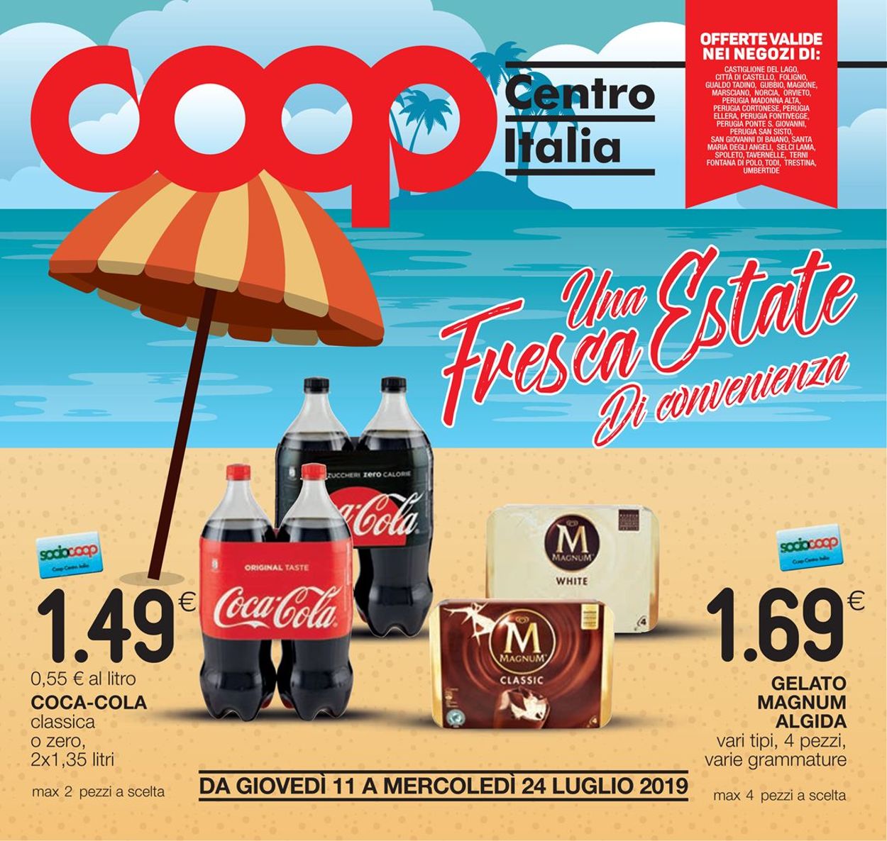 Volantino Coop - Offerte 11/07-24/07/2019