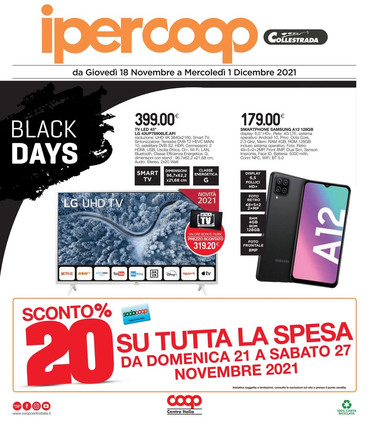 Volantino Coop - BLACK FRIDAY 2021 - Offerte 04/11-17/11/2021 (Pagina 50)