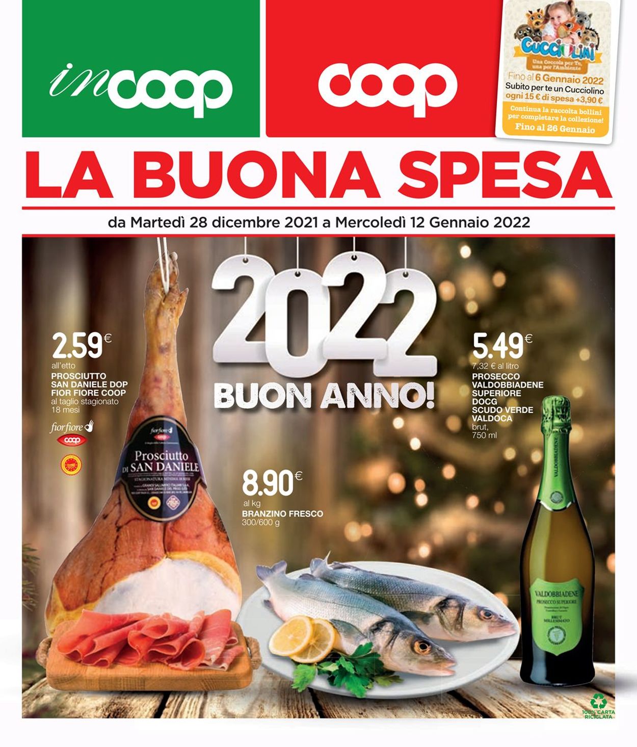 Volantino Coop - Offerte 28/11-12/01/2022
