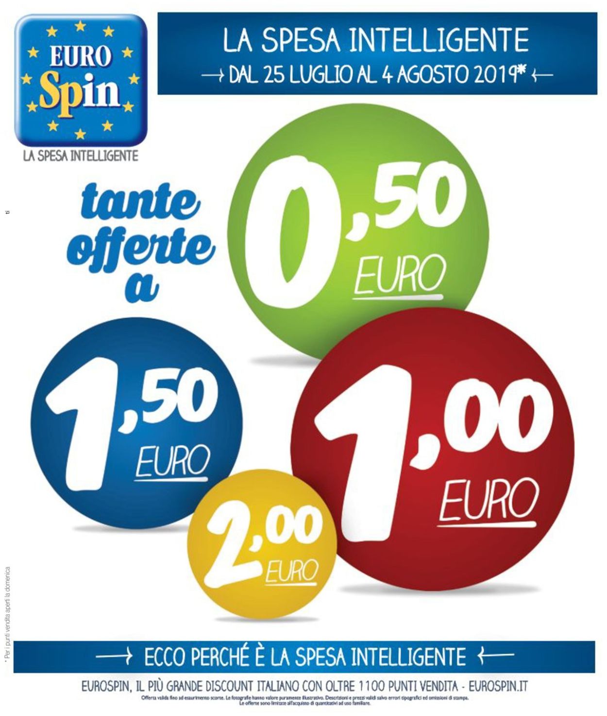 Volantino EURO Spin - Offerte 25/07-04/08/2019