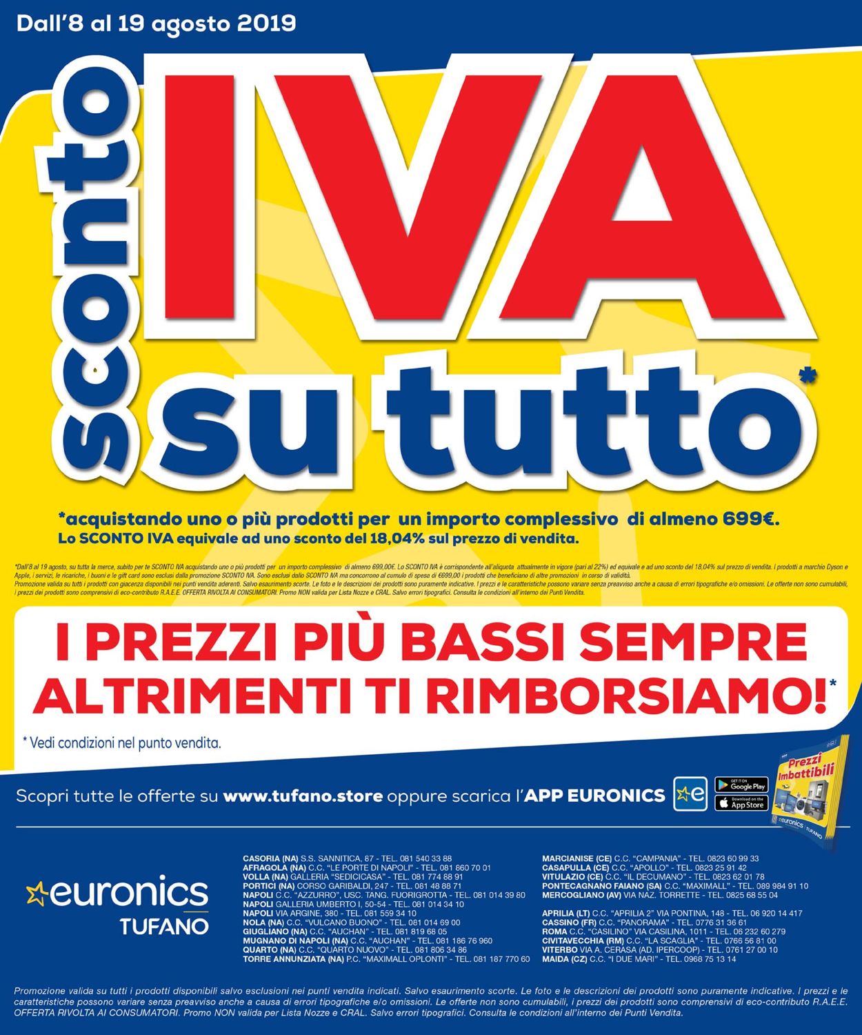 Volantino Euronics - Offerte 08/08-19/08/2019 (Pagina 24)