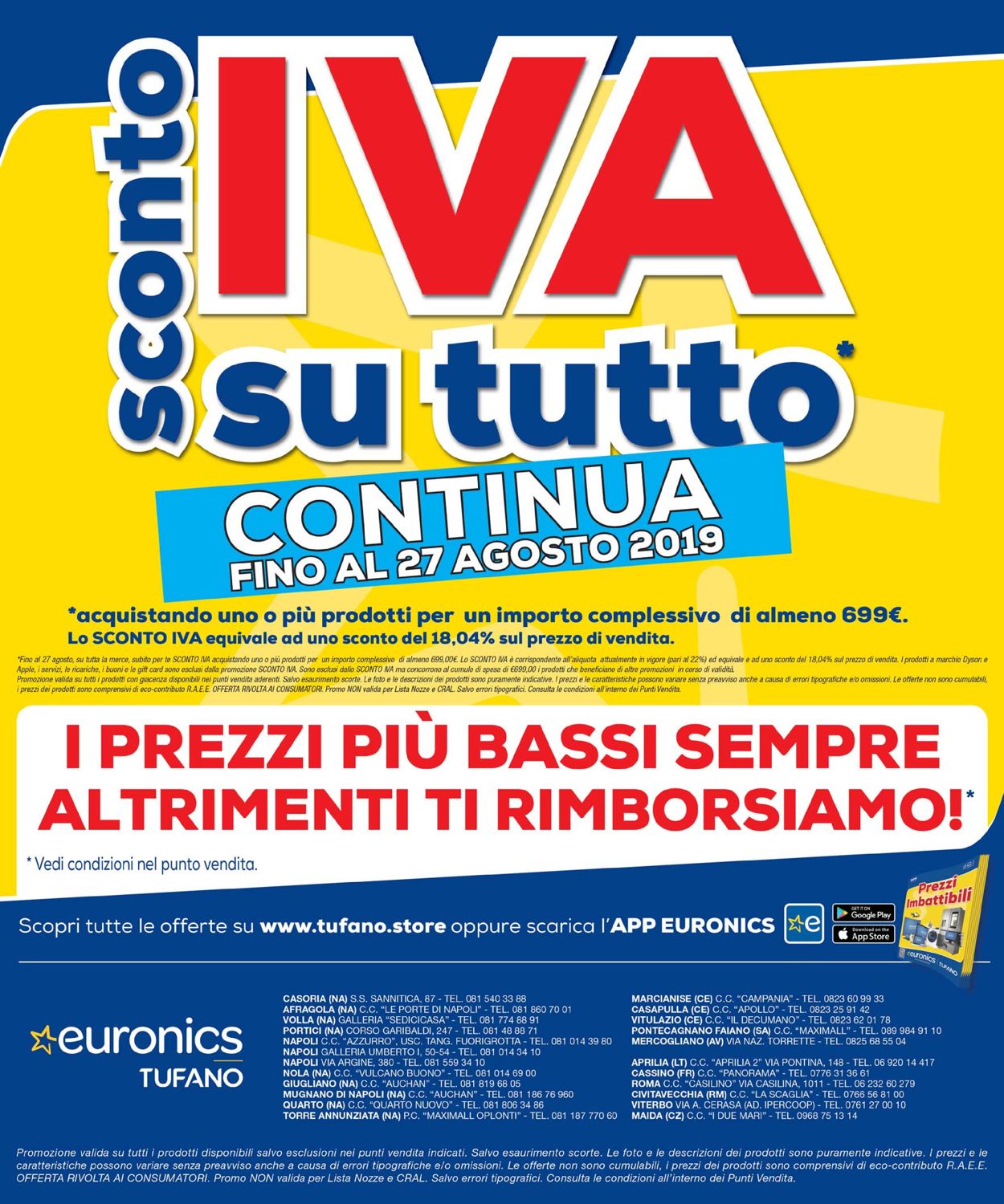 Volantino Euronics - Offerte 20/08-27/08/2019 (Pagina 24)