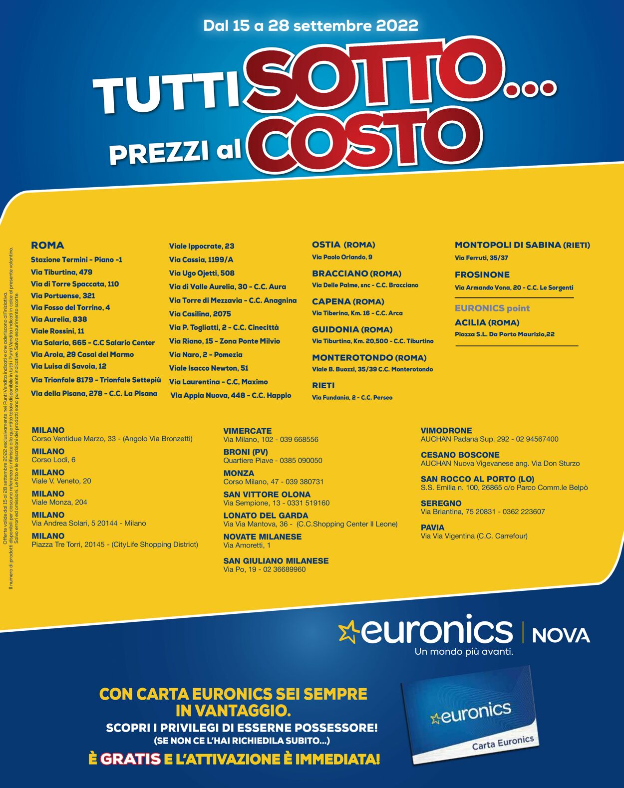 Volantino Euronics - Offerte 15/09-28/09/2022 (Pagina 29)