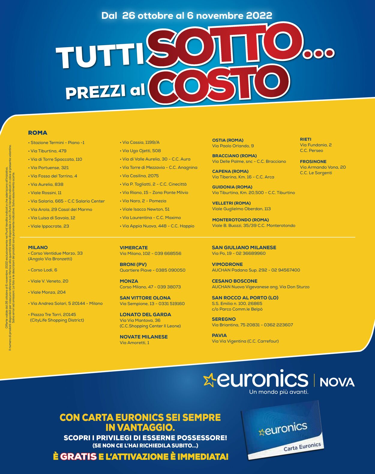 Volantino Euronics - Offerte 26/10-06/11/2022 (Pagina 26)