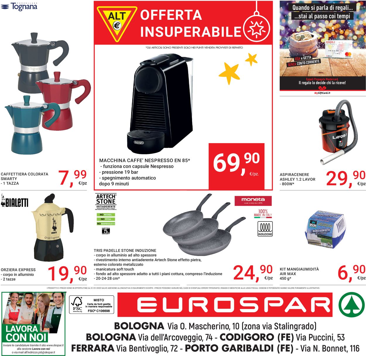Volantino Il volantino natalizio di Eurospar - Offerte 16/12-01/01/2020 (Pagina 32)